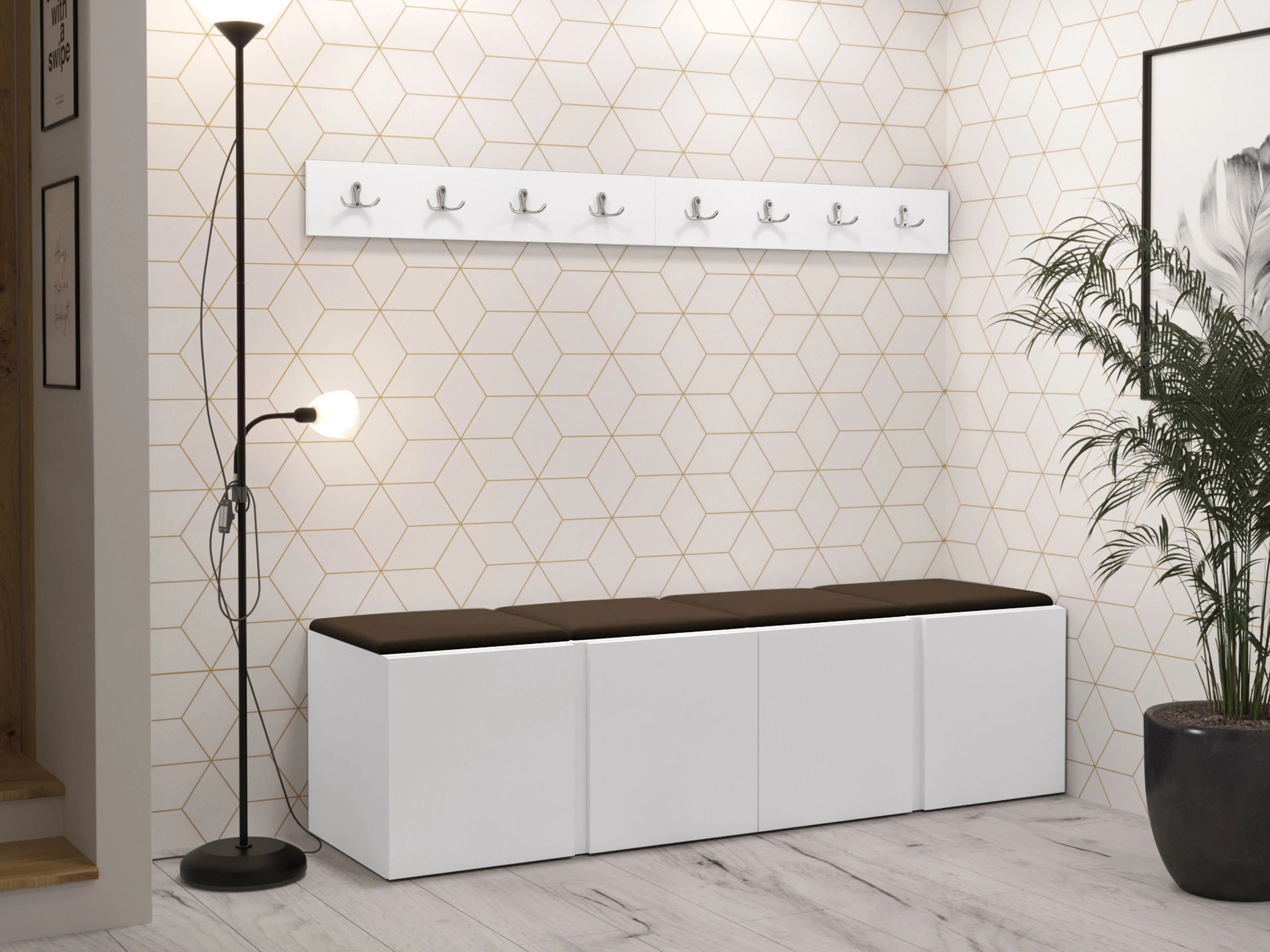Hallway set Pinis VII (White)