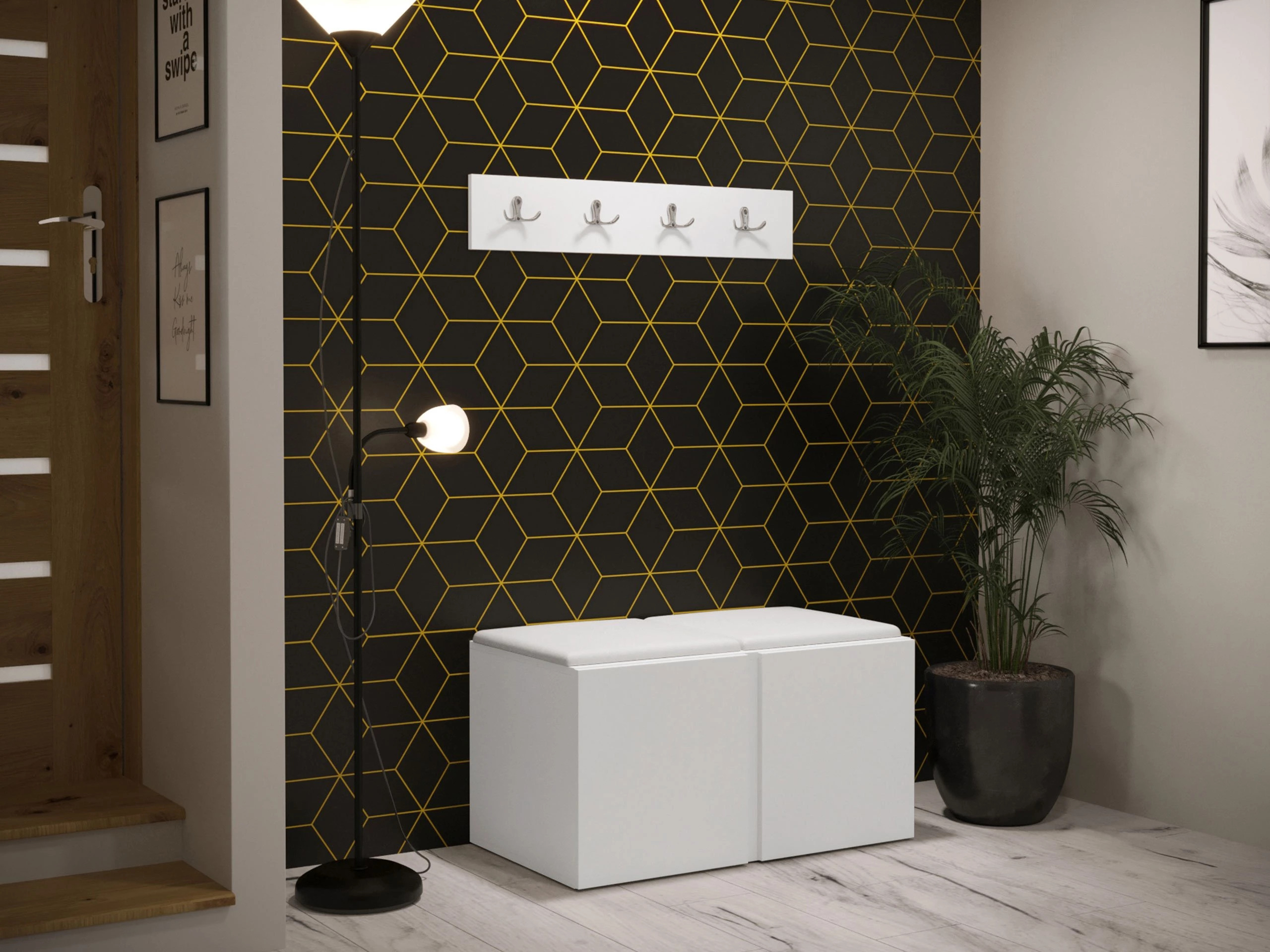 Hallway set Pinis VI (Eco-leather Soft 017)