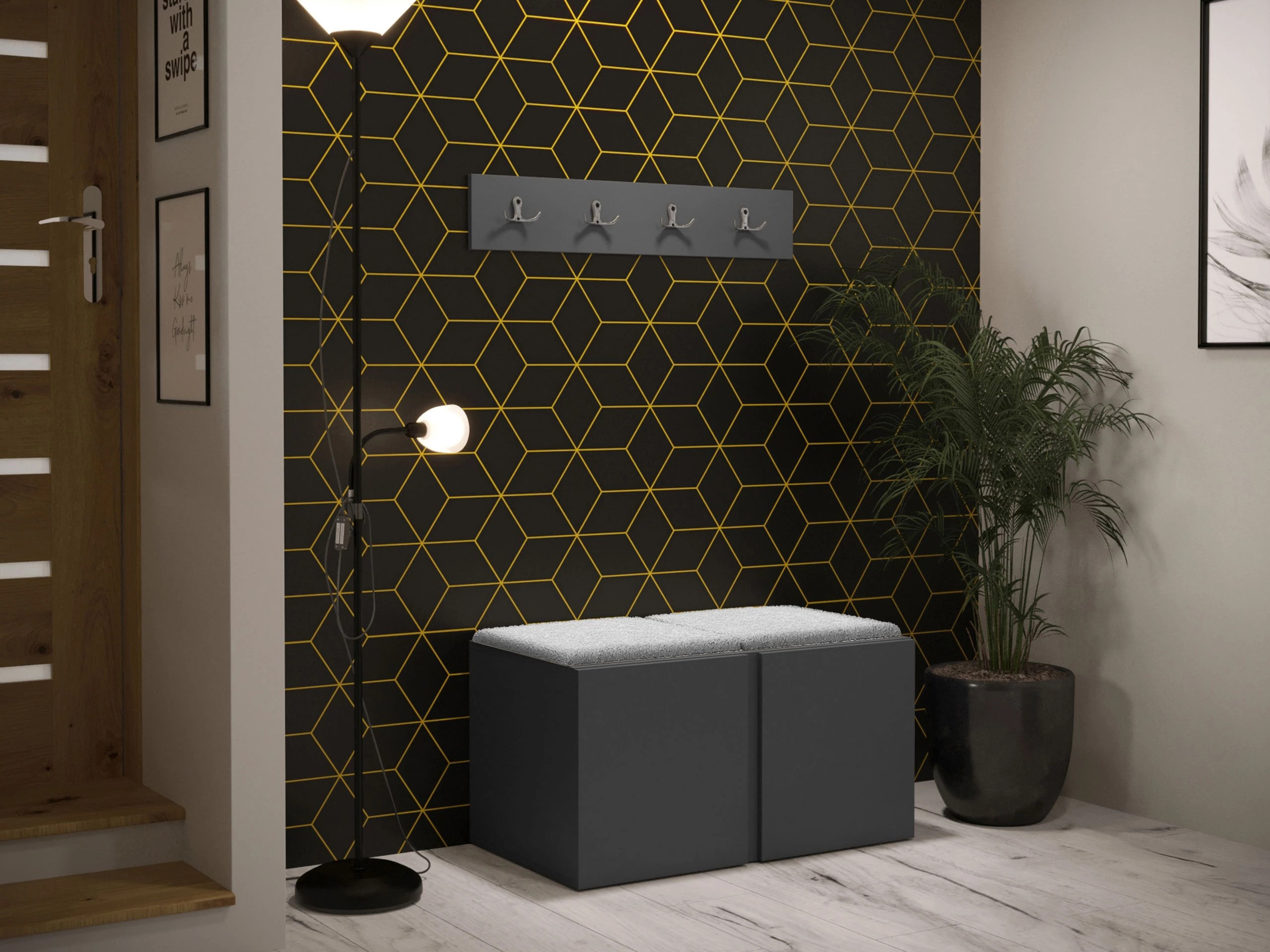 Hallway set Pinis VI (Graphite)