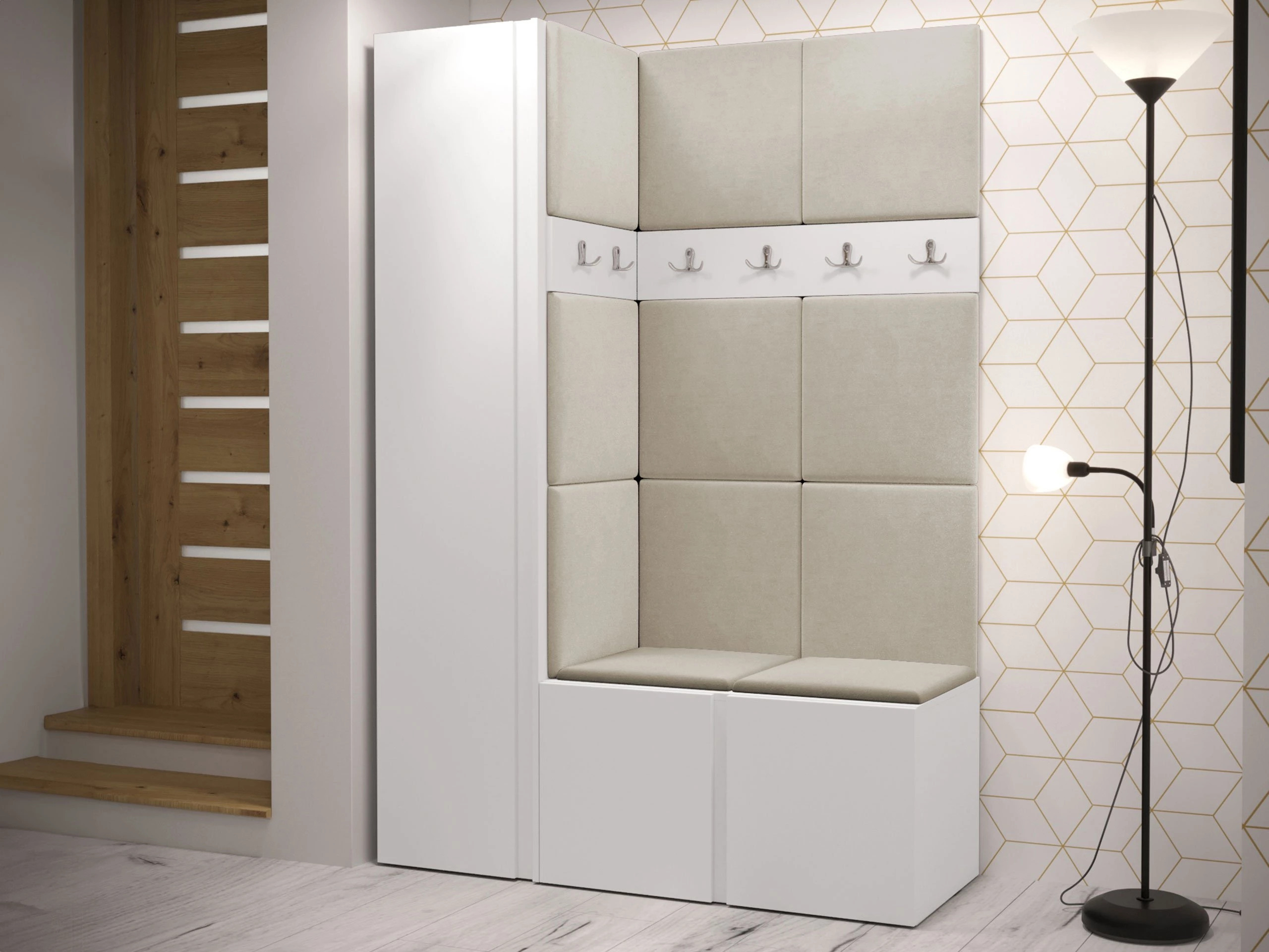 Hallway set Hartford 471 (White)