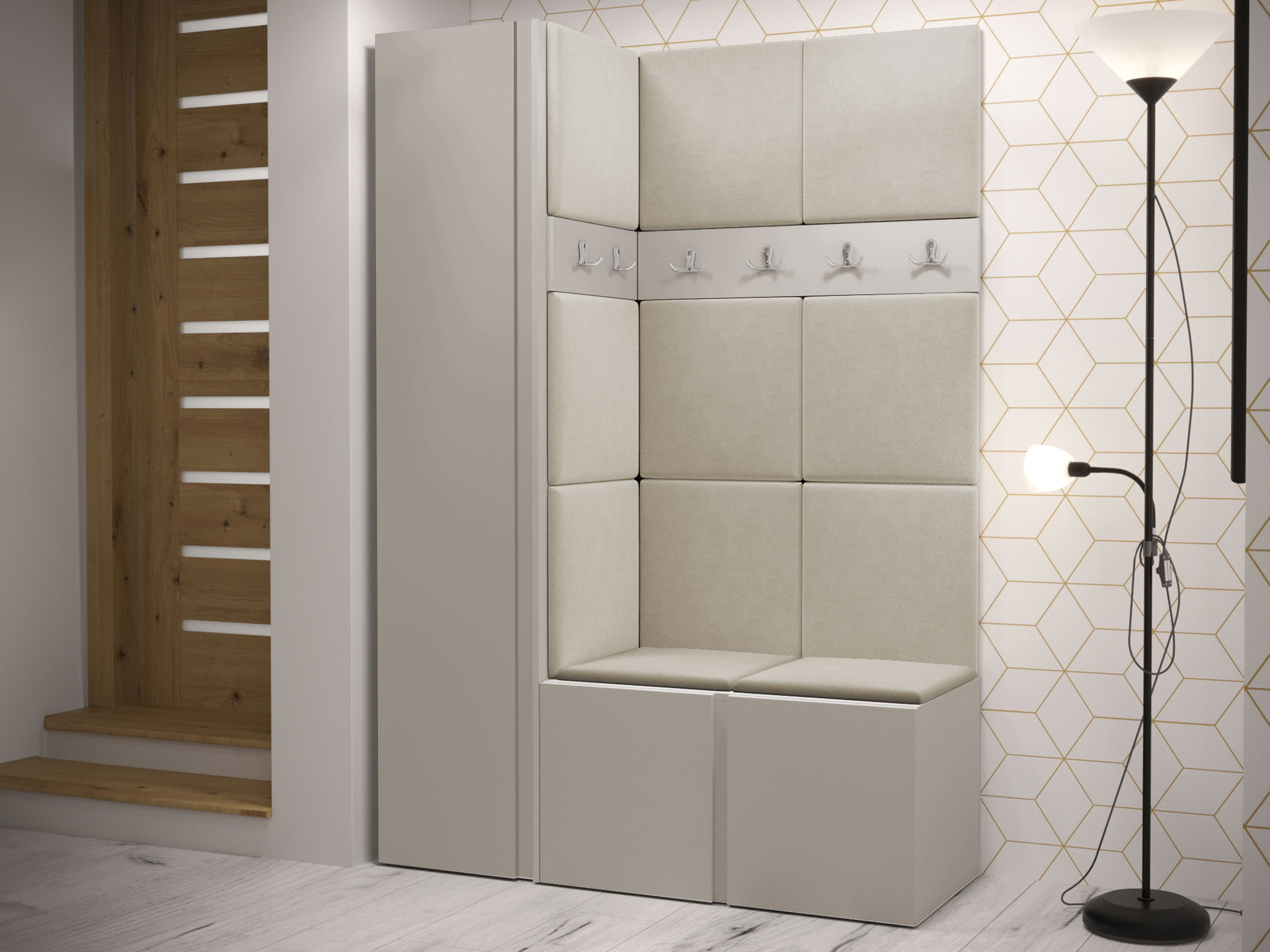 Hallway set Pinis IX (Cashmere)