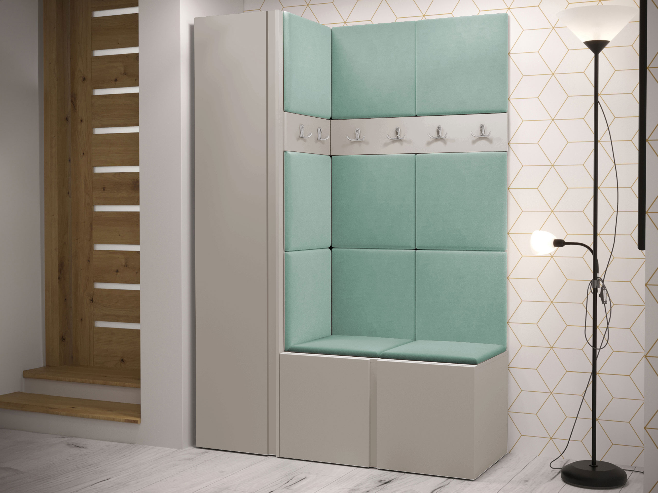 Hallway set Pinis IX (Cashmere)