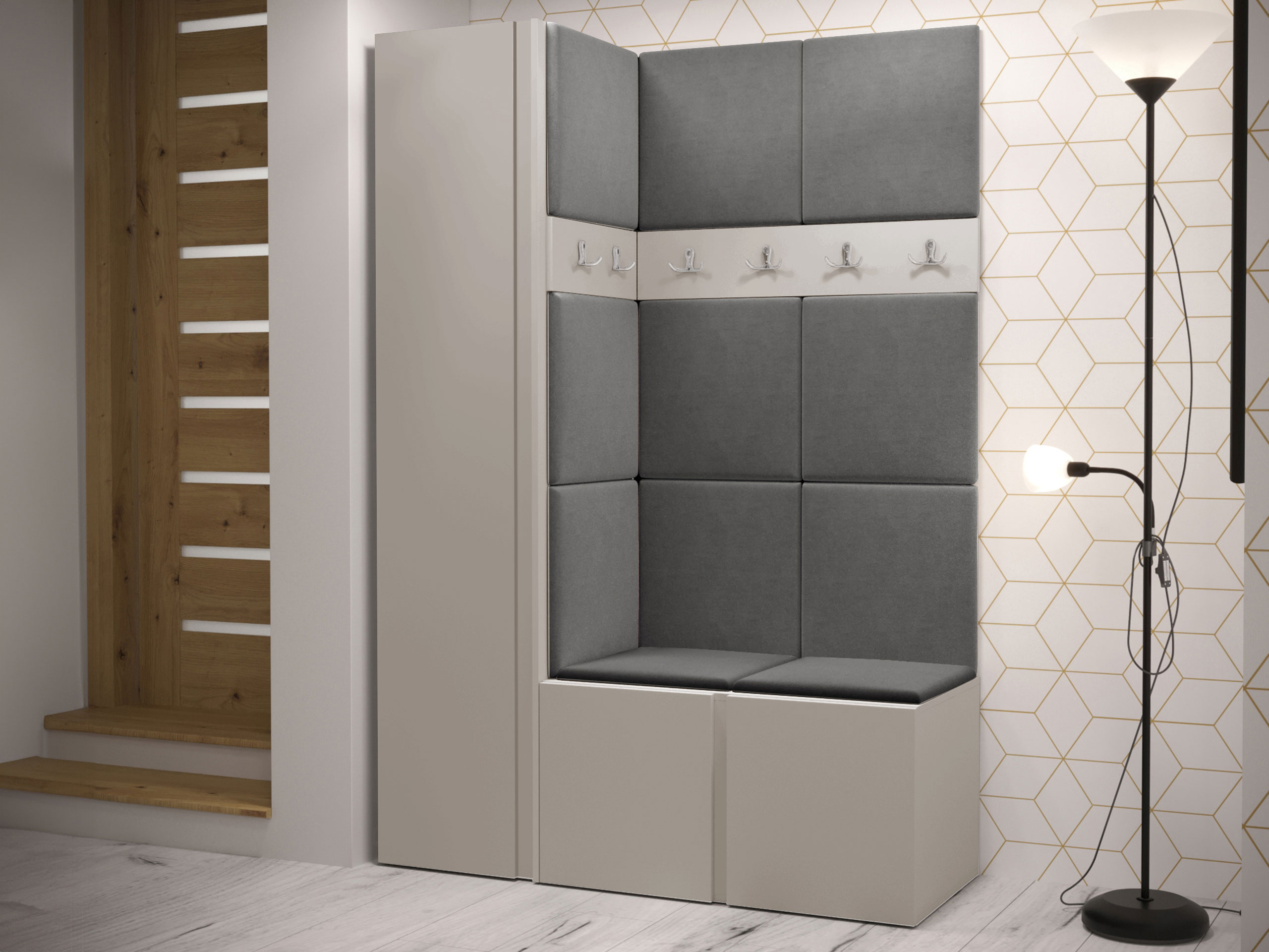 Hallway set Pinis IX (Cashmere)