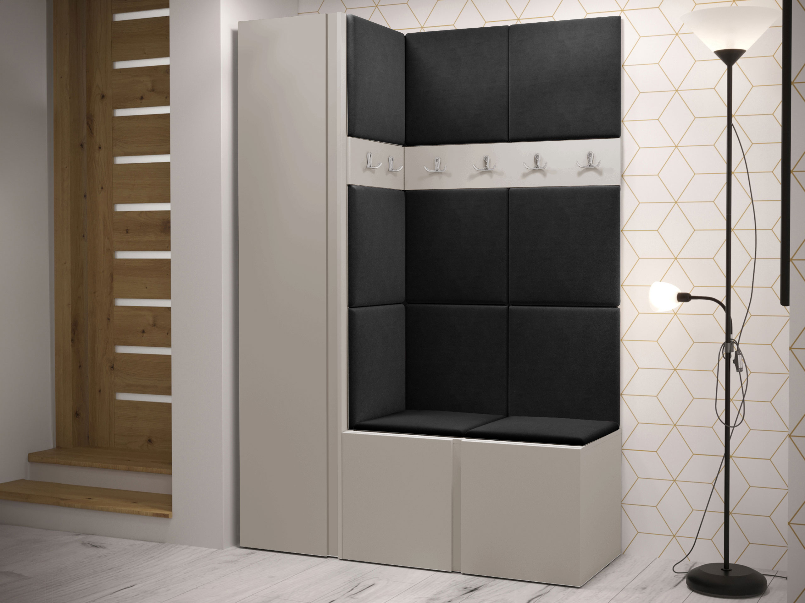 Hallway set Pinis IX (Cashmere)