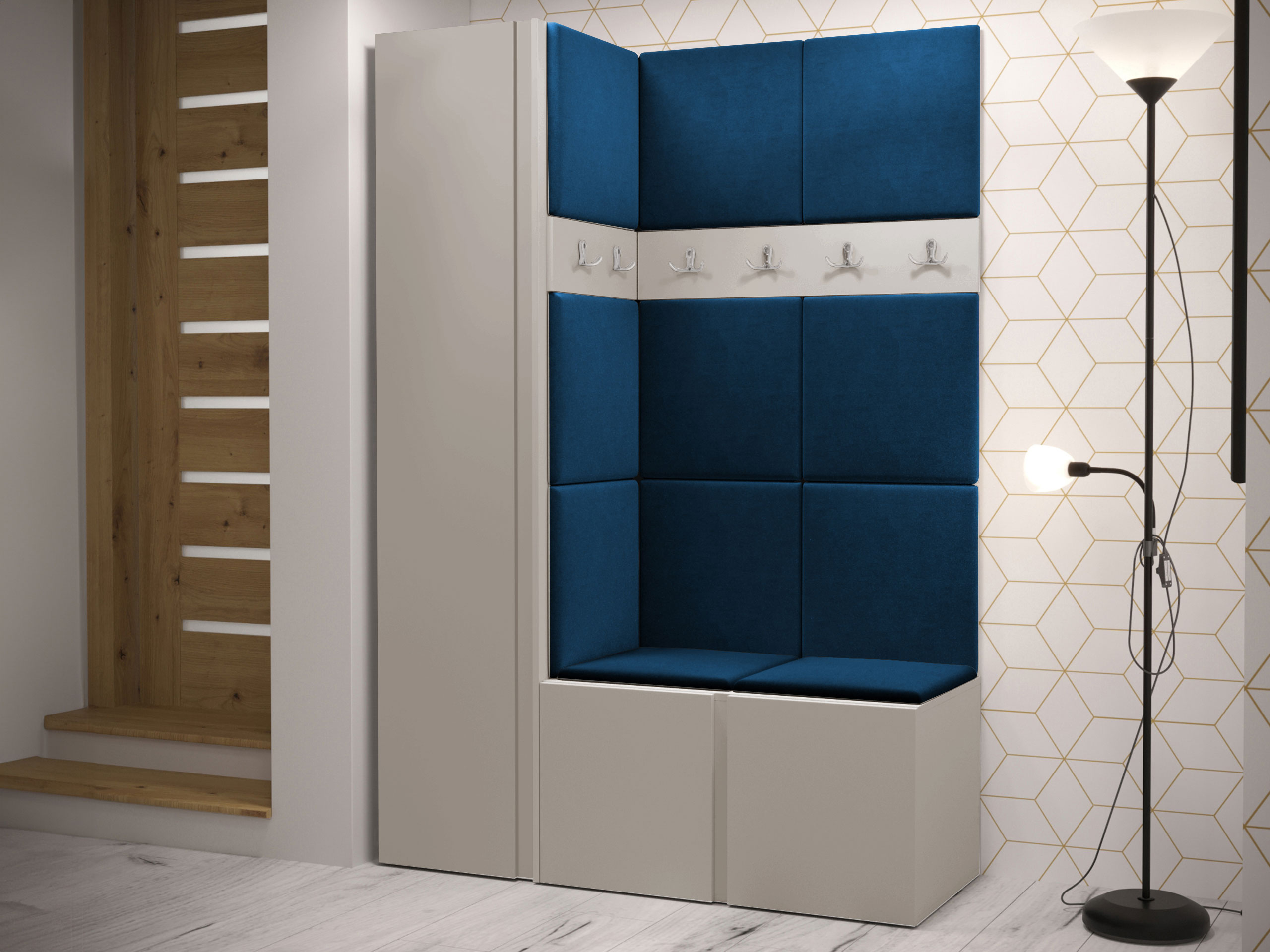 Hallway set Pinis IX (Cashmere)