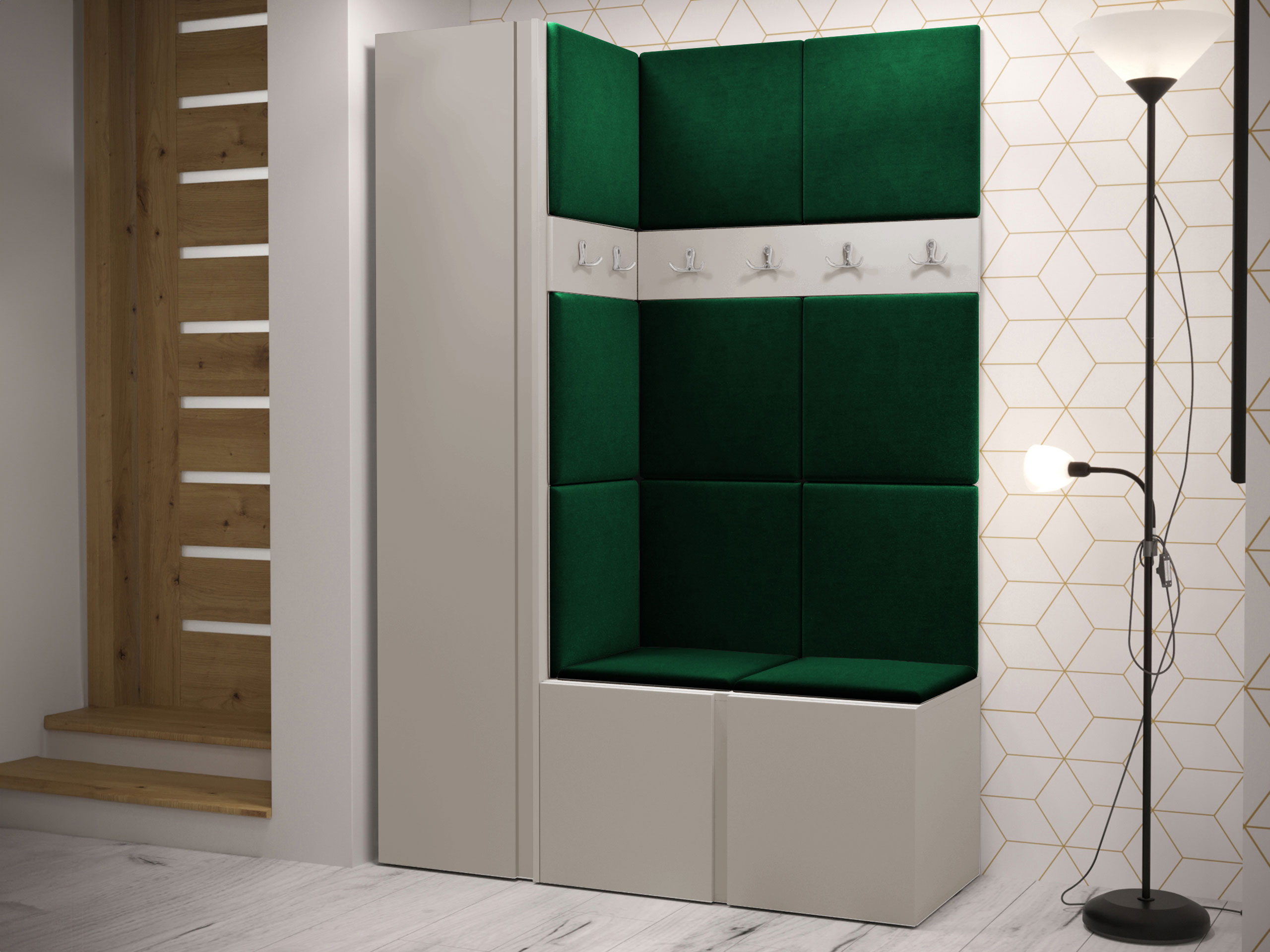 Hallway set Pinis IX (Cashmere)