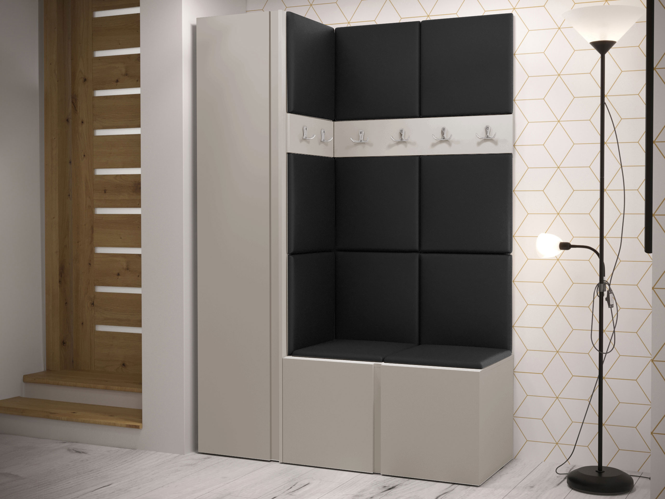 Hallway set Pinis IX (Cashmere)