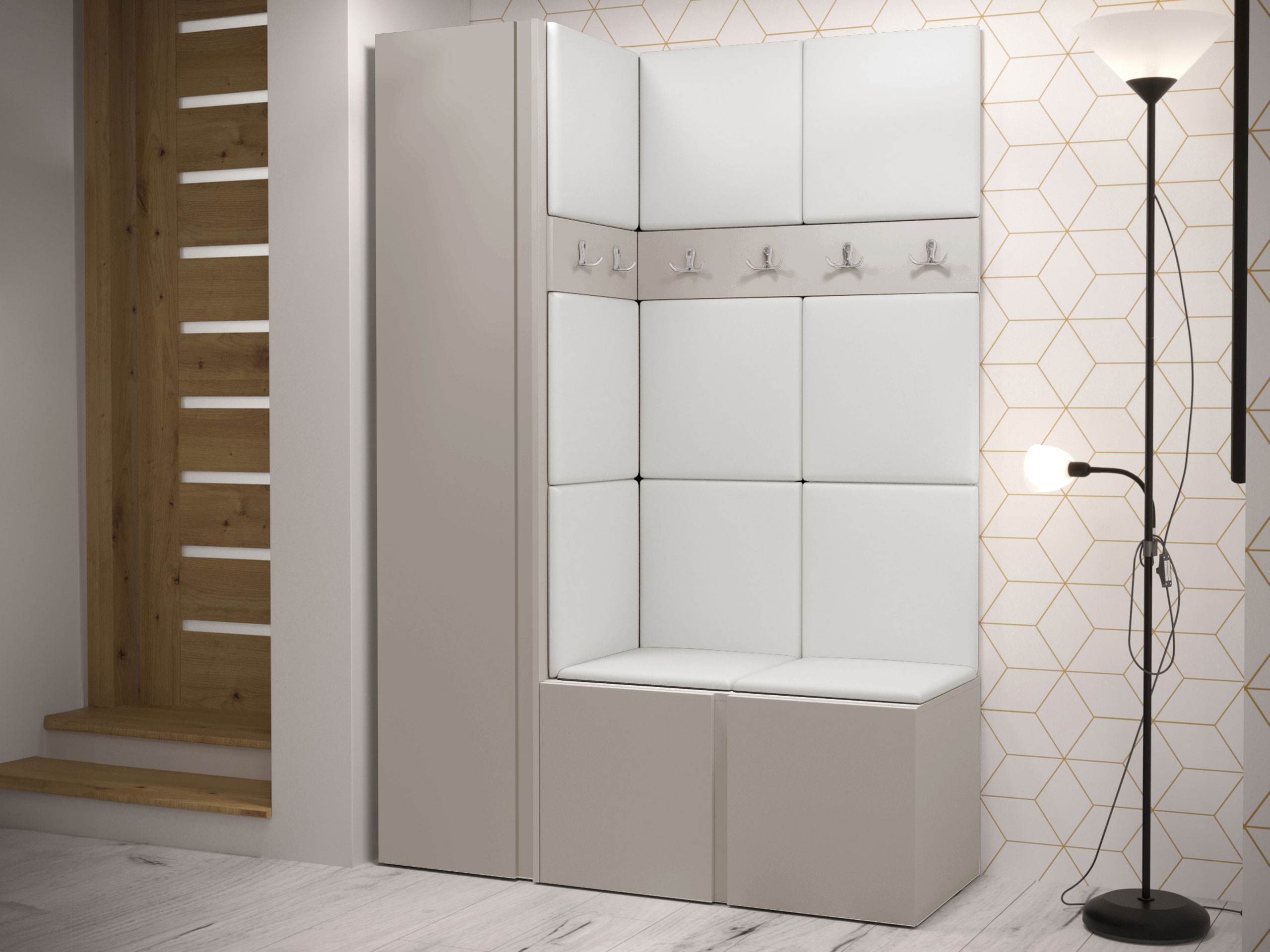 Hallway set Pinis IX (Cashmere)