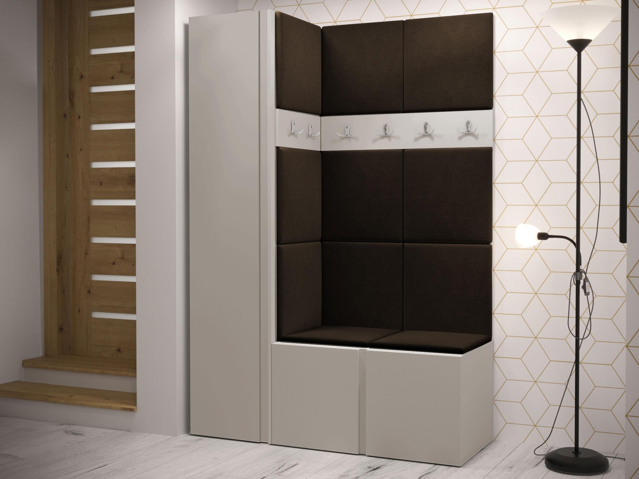 Hallway set Pinis IX (Cashmere)