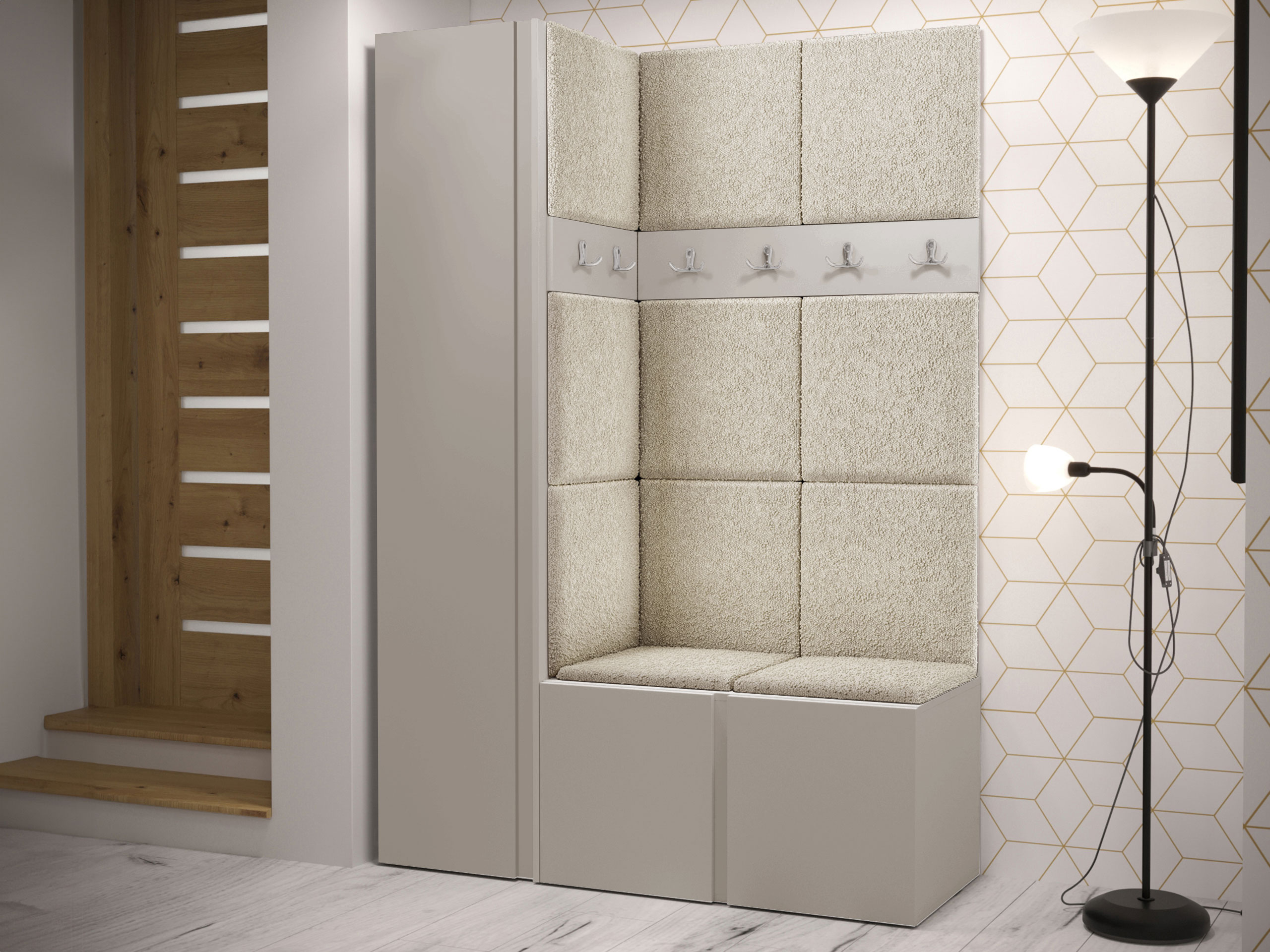Hallway set Pinis IX (Cashmere)
