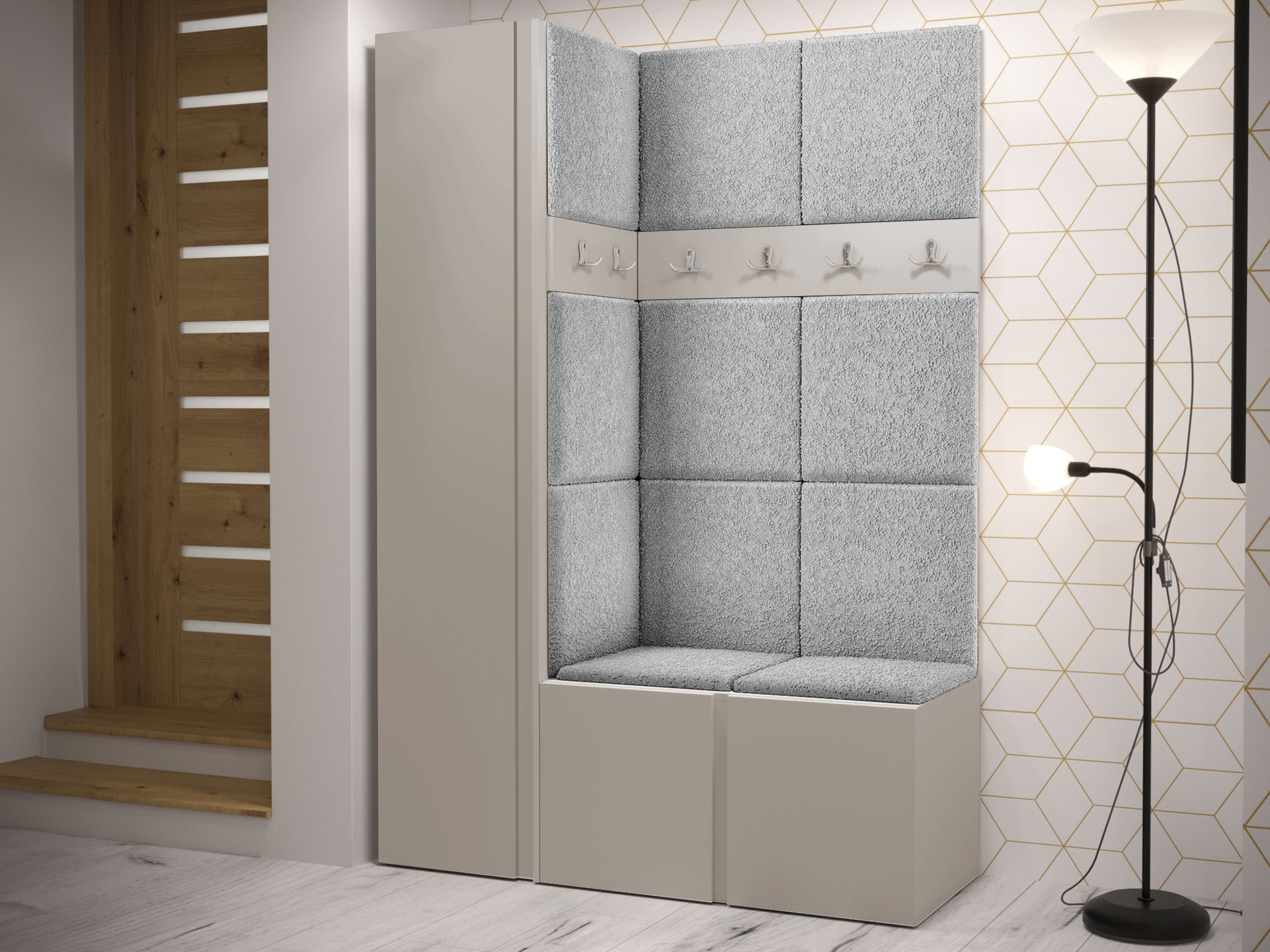 Hallway set Pinis IX (Cashmere)