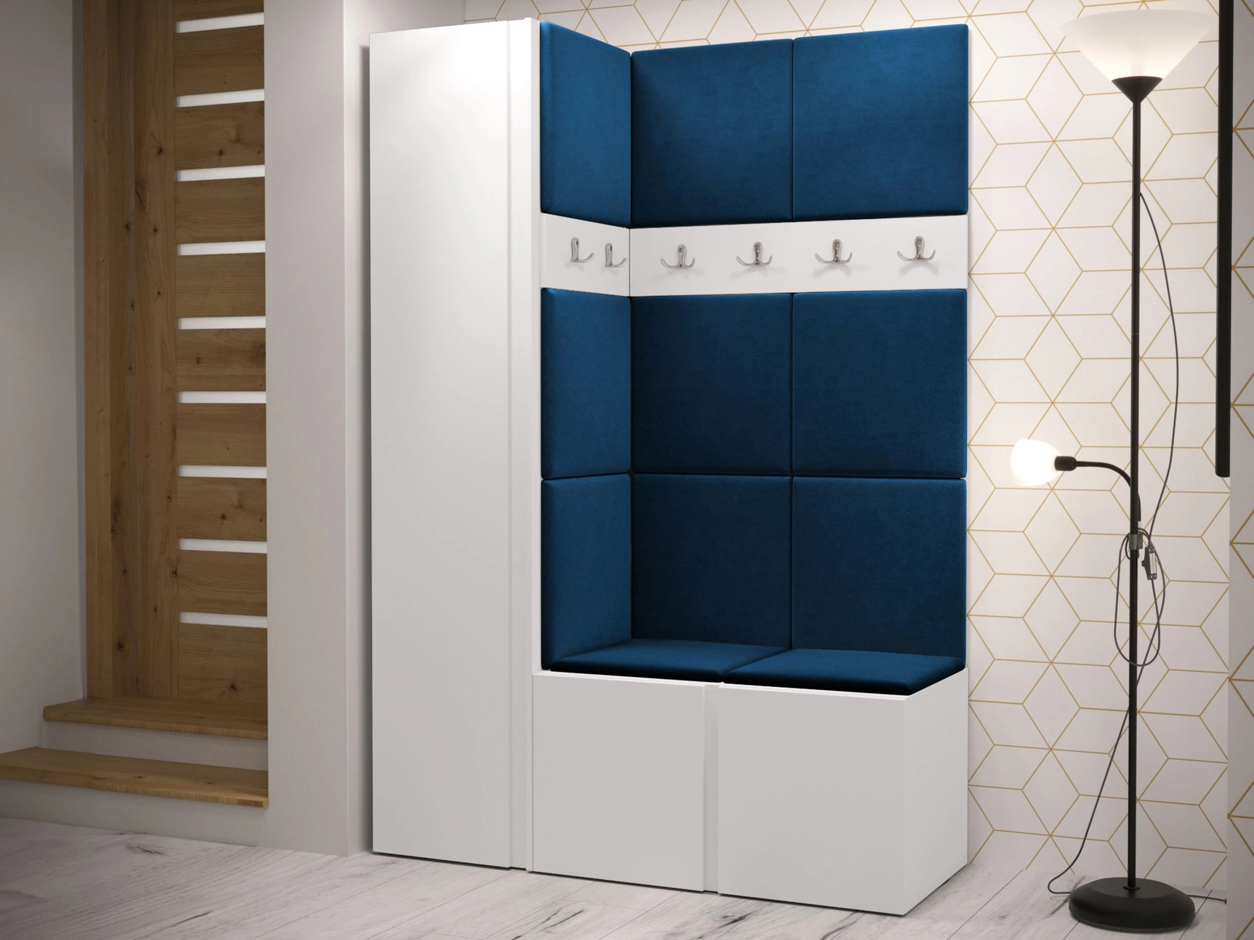 Hallway set Pinis IX (White)