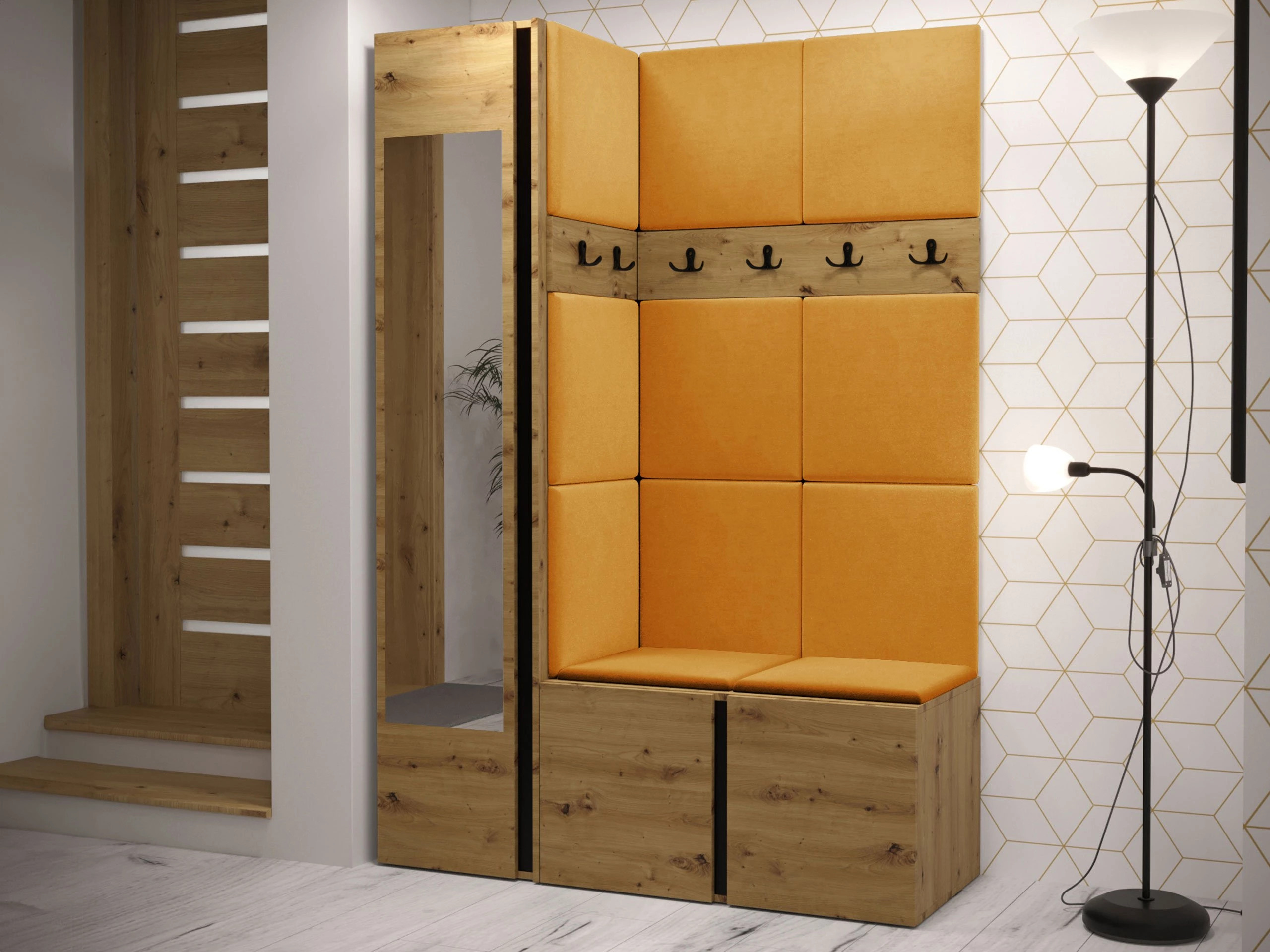Hallway set Hartford 277 (Artisan oak)