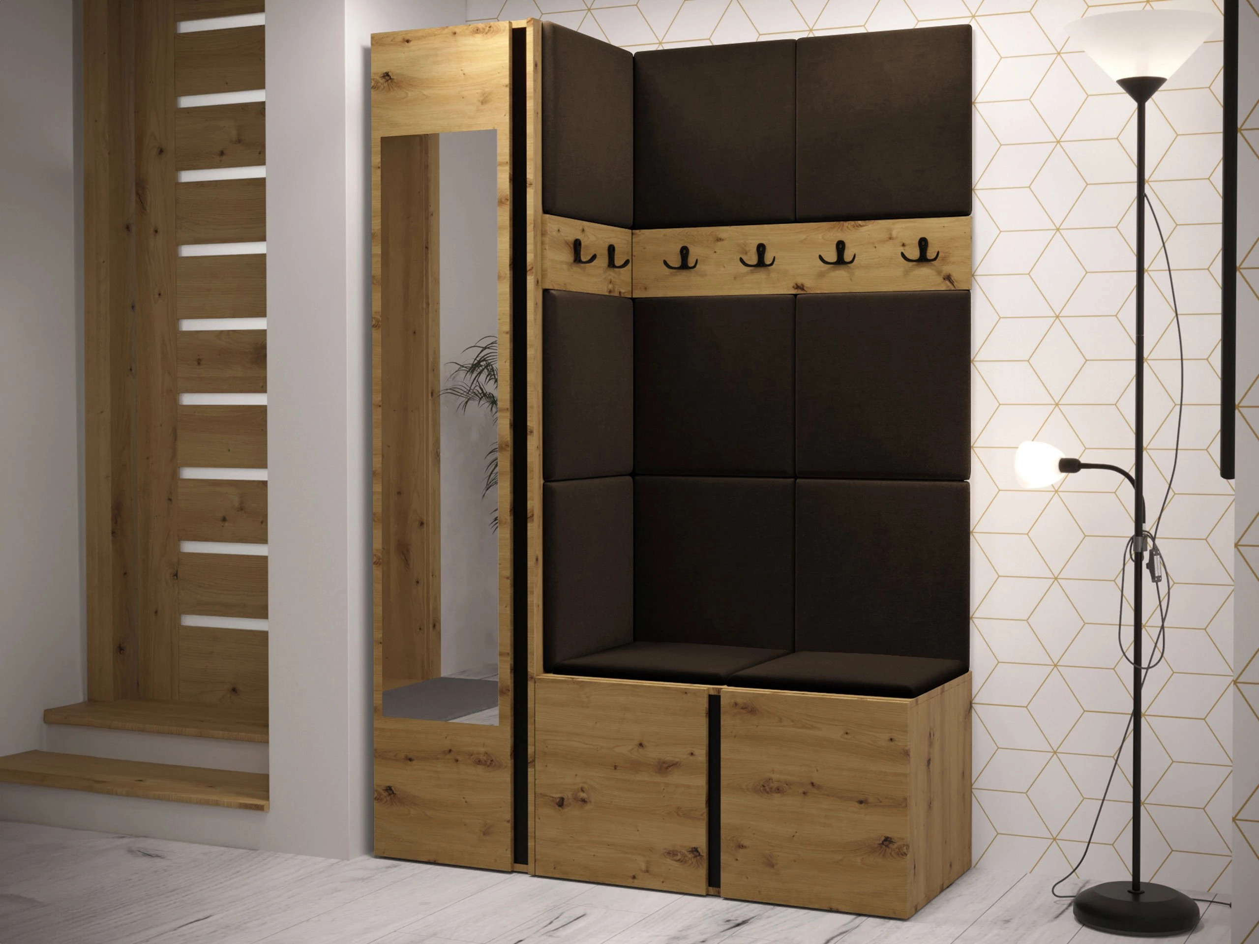 Hallway set Hartford 277 (Artisan oak)