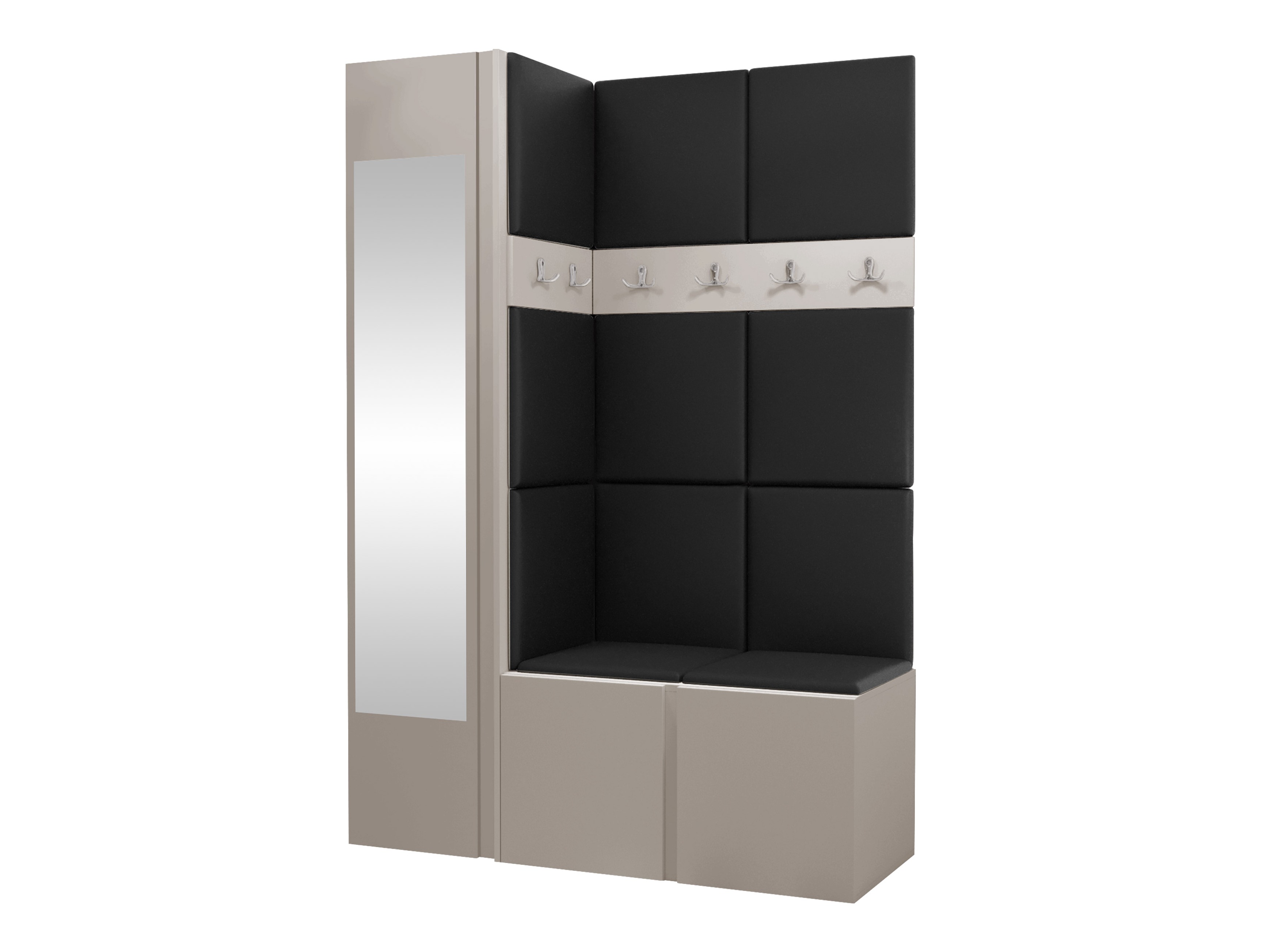 Hallway set Hartford 277 (Eco-leather Soft 011)