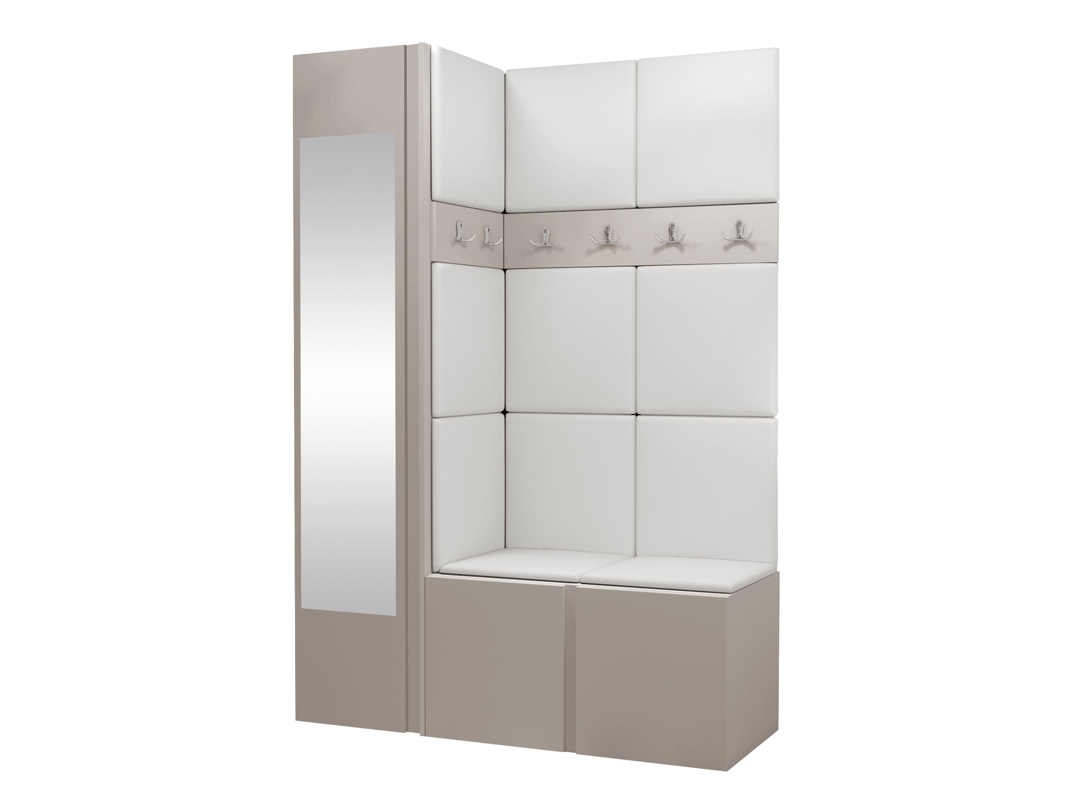 Hallway set Hartford 277 (Eco-leather Soft 017)