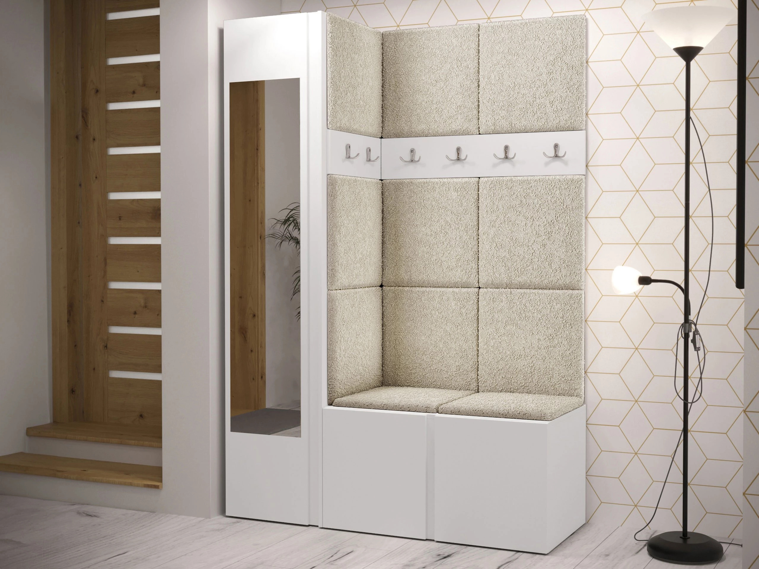 Hallway set Hartford 277 (White)