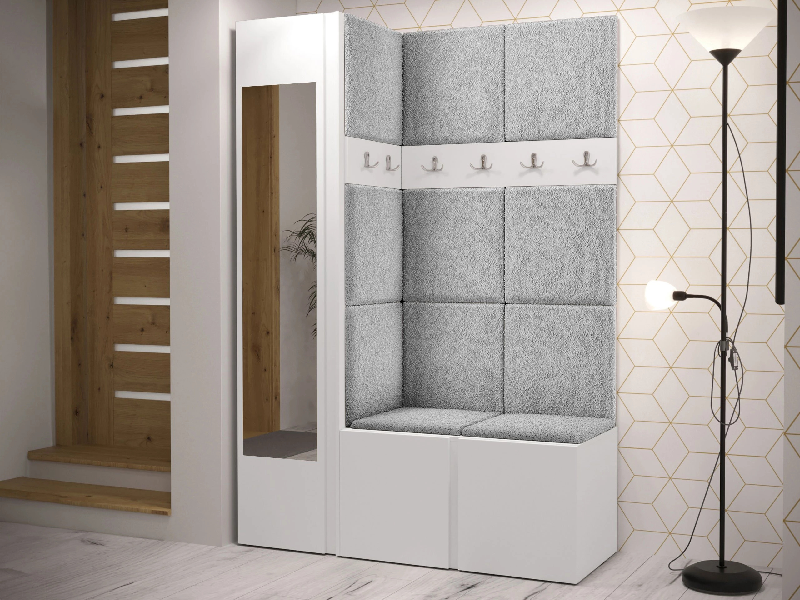 Hallway set Hartford 277 (White)