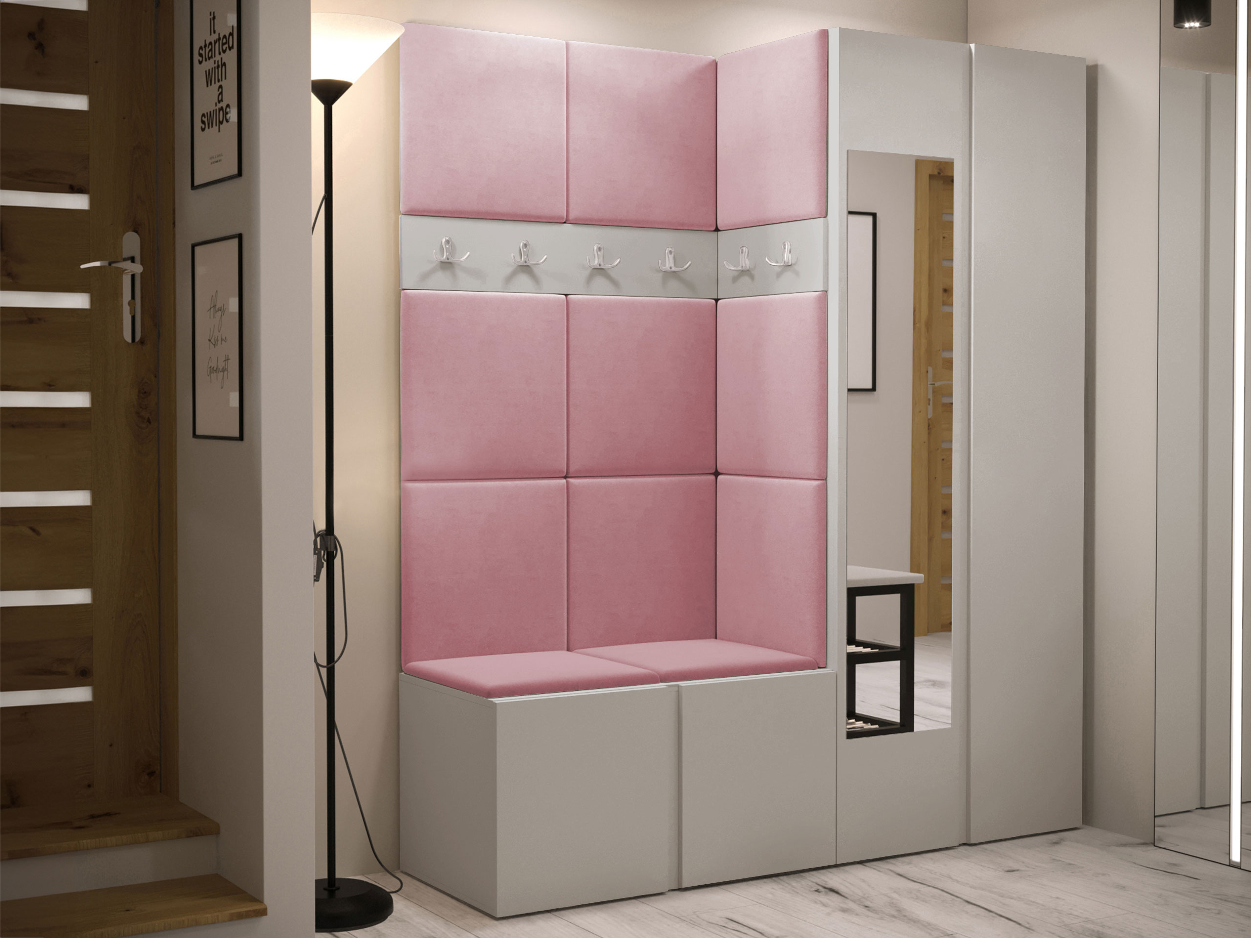 Hallway set Pinis X (Cashmere)
