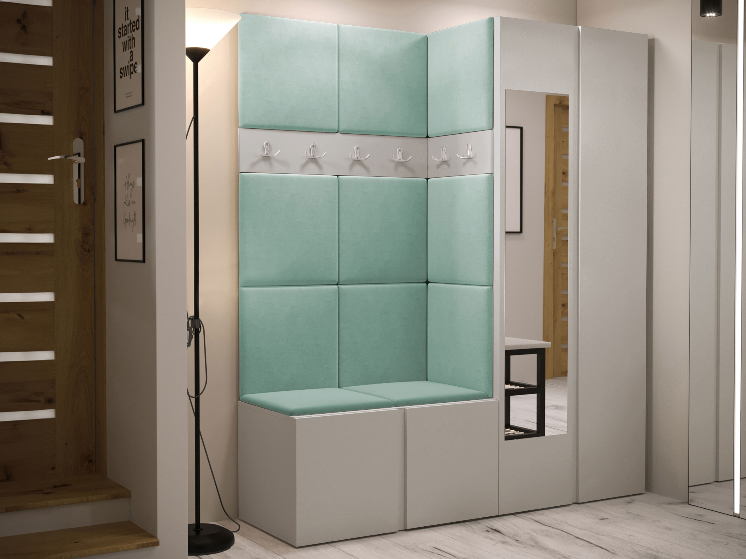 Hallway set Pinis X (Cashmere)