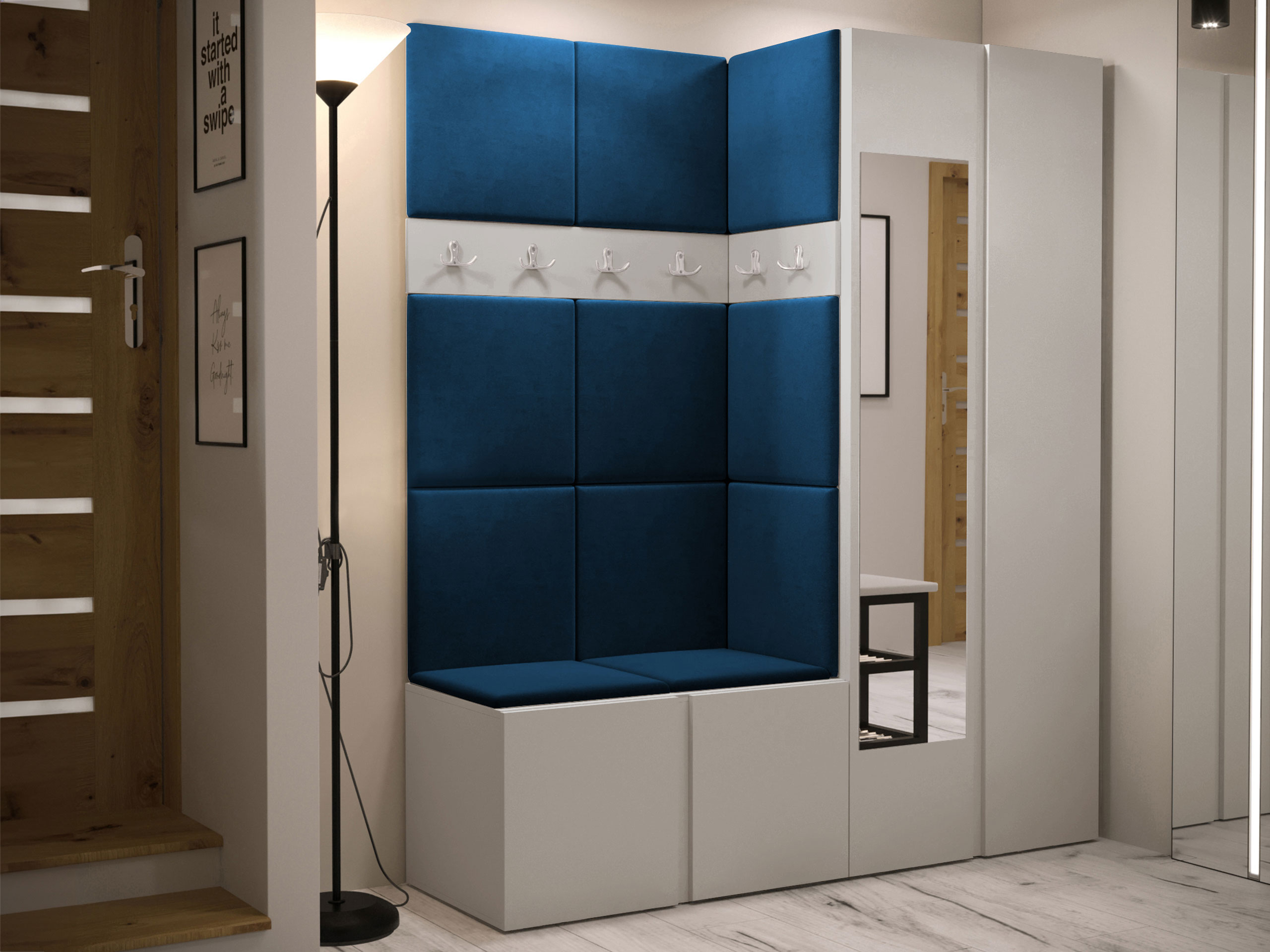 Hallway set Pinis X (Cashmere)