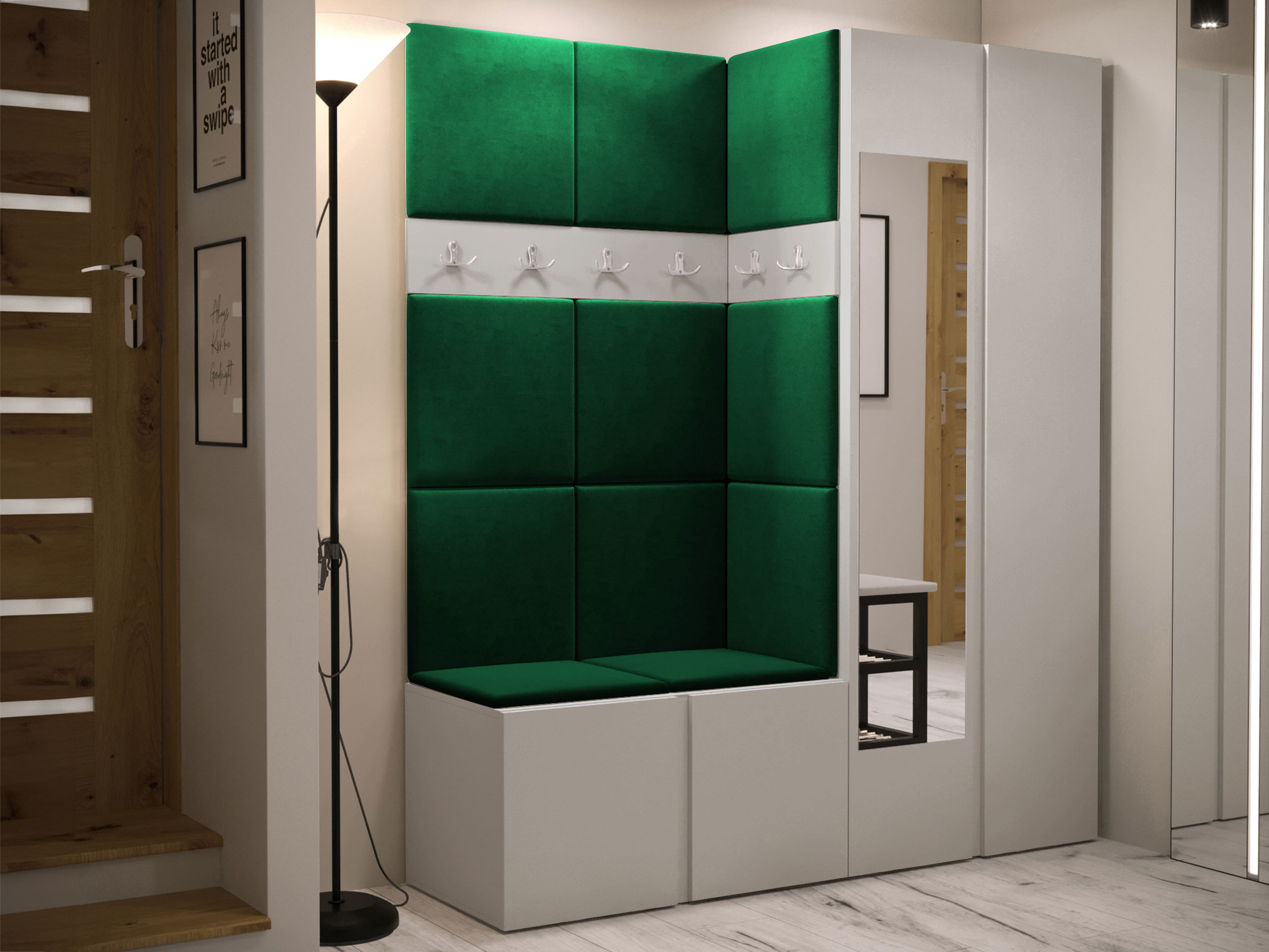 Hallway set Pinis X (Cashmere)