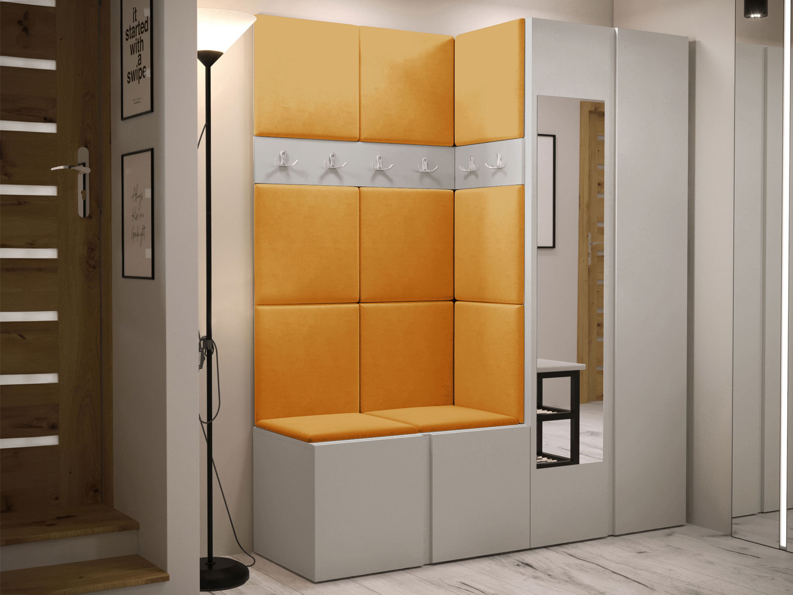 Hallway set Pinis X (Cashmere)
