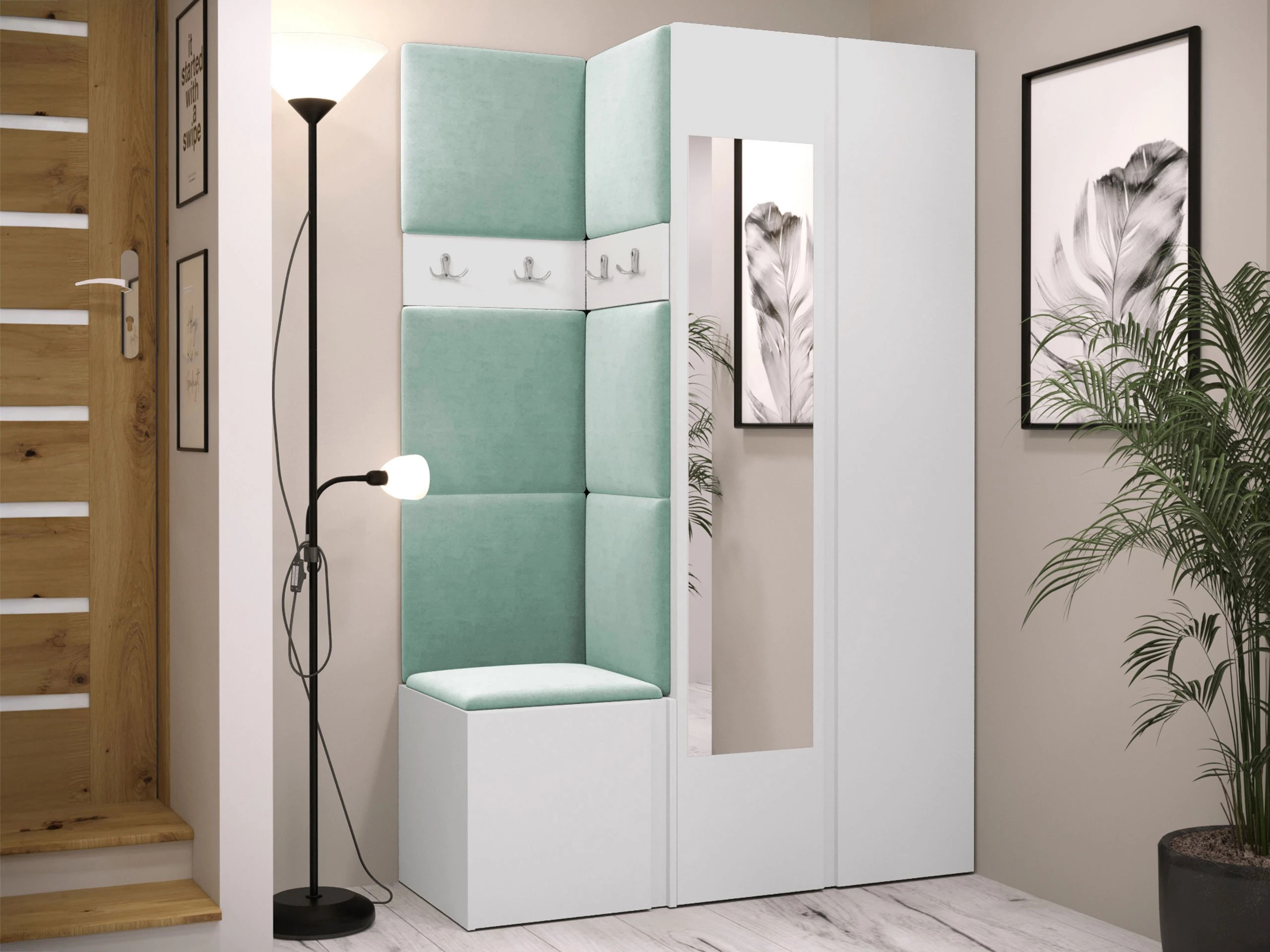 Hallway set Hartford 350 (White)