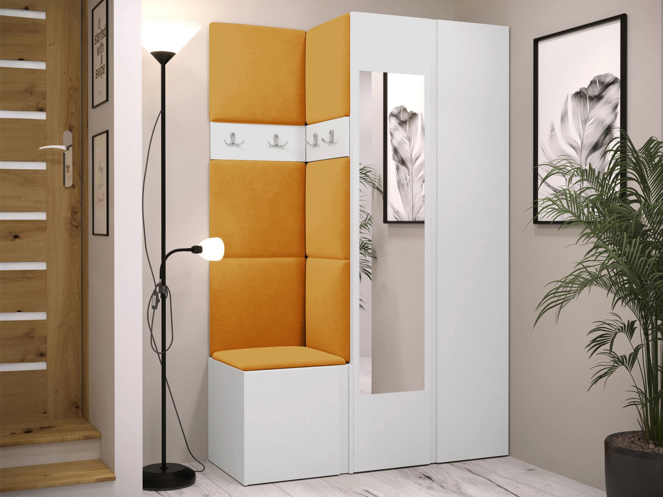 Hallway set Hartford 350 (White)