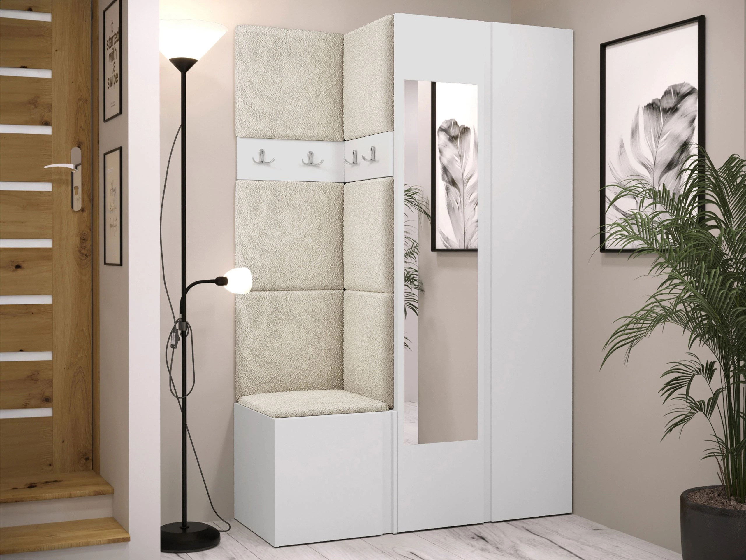 Hallway set Hartford 350 (White)