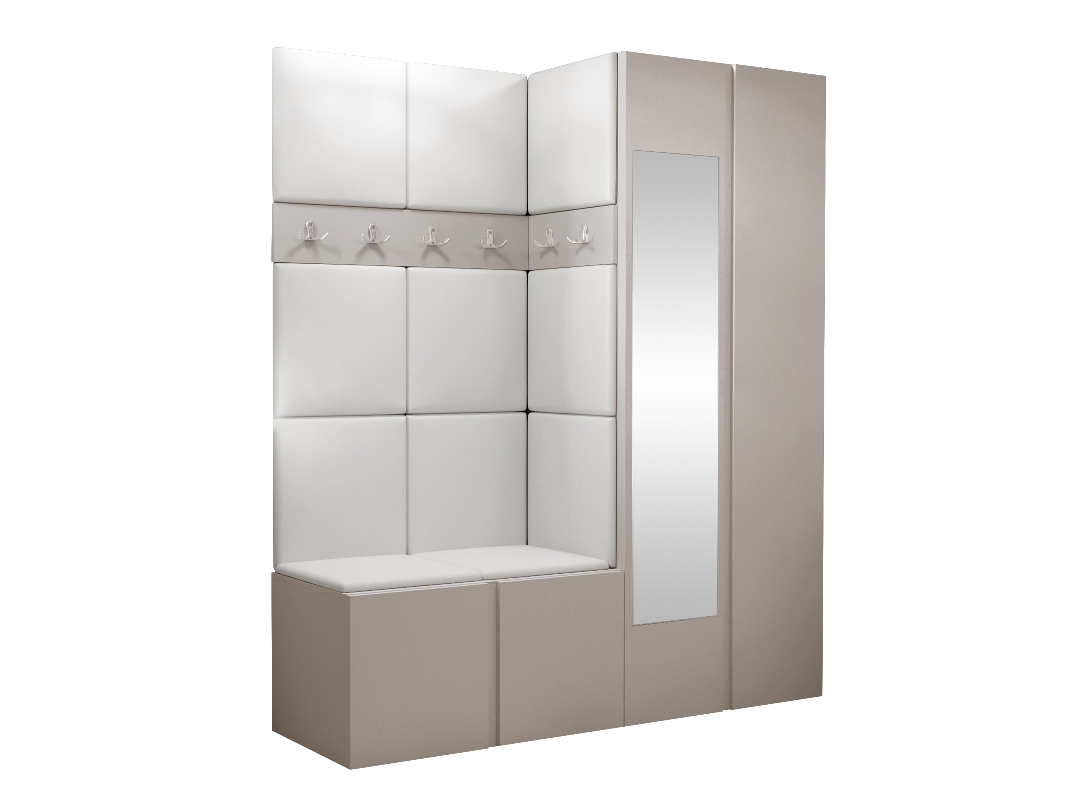 Hallway set Pinis X (Eco-leather Soft 017)