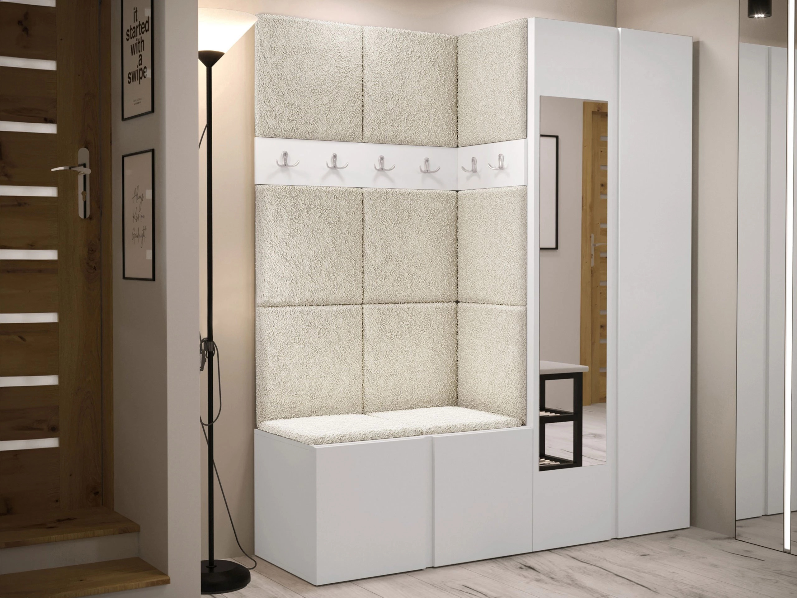 Hallway set Pinis X (White)