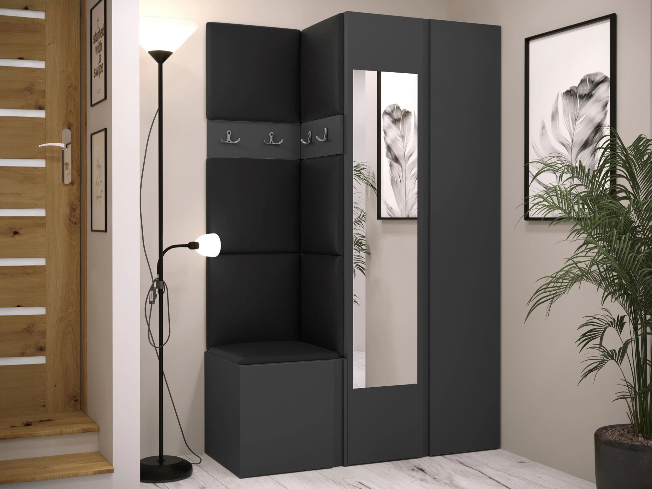 Hallway set Pinis XXVI (Eco-leather Soft 011)