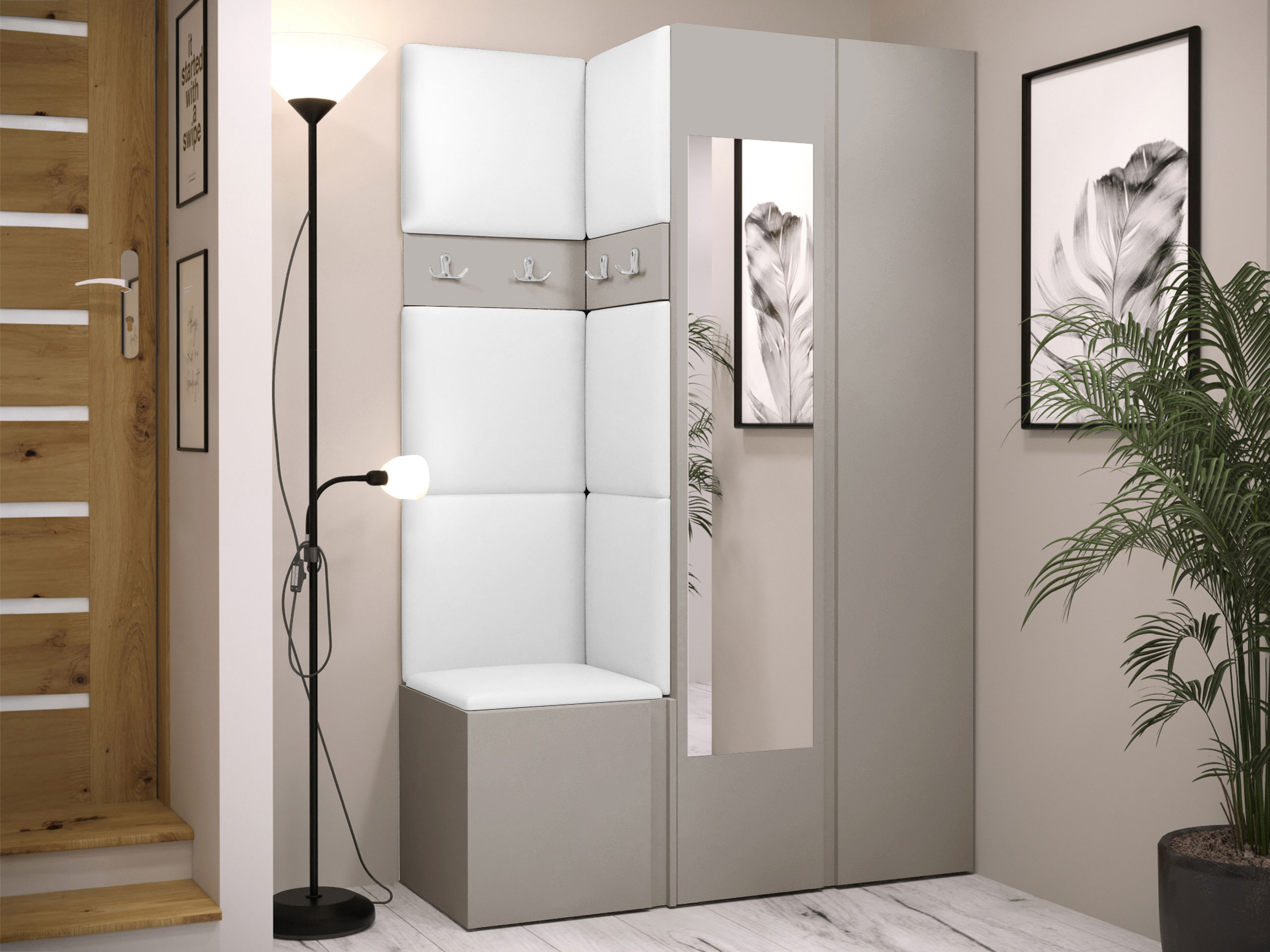 Hallway set Pinis XXVI (Eco-leather Soft 017)