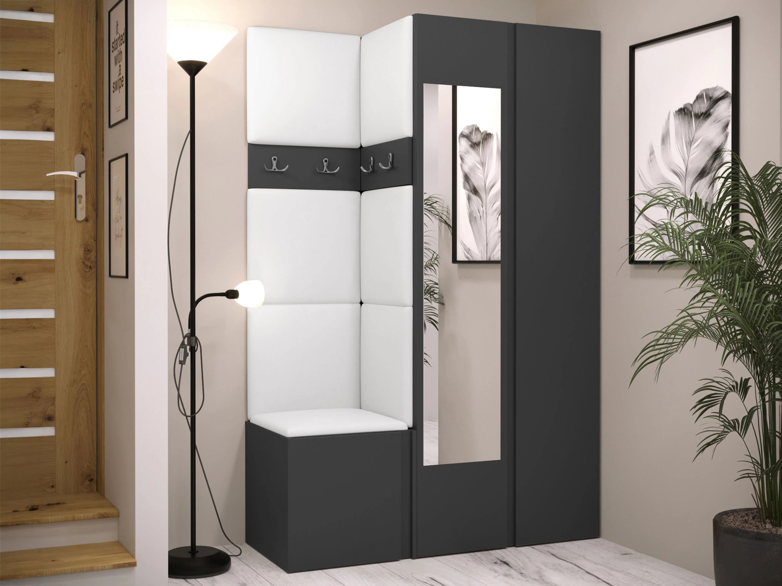 Hallway set Pinis XXVI (Eco-leather Soft 017)