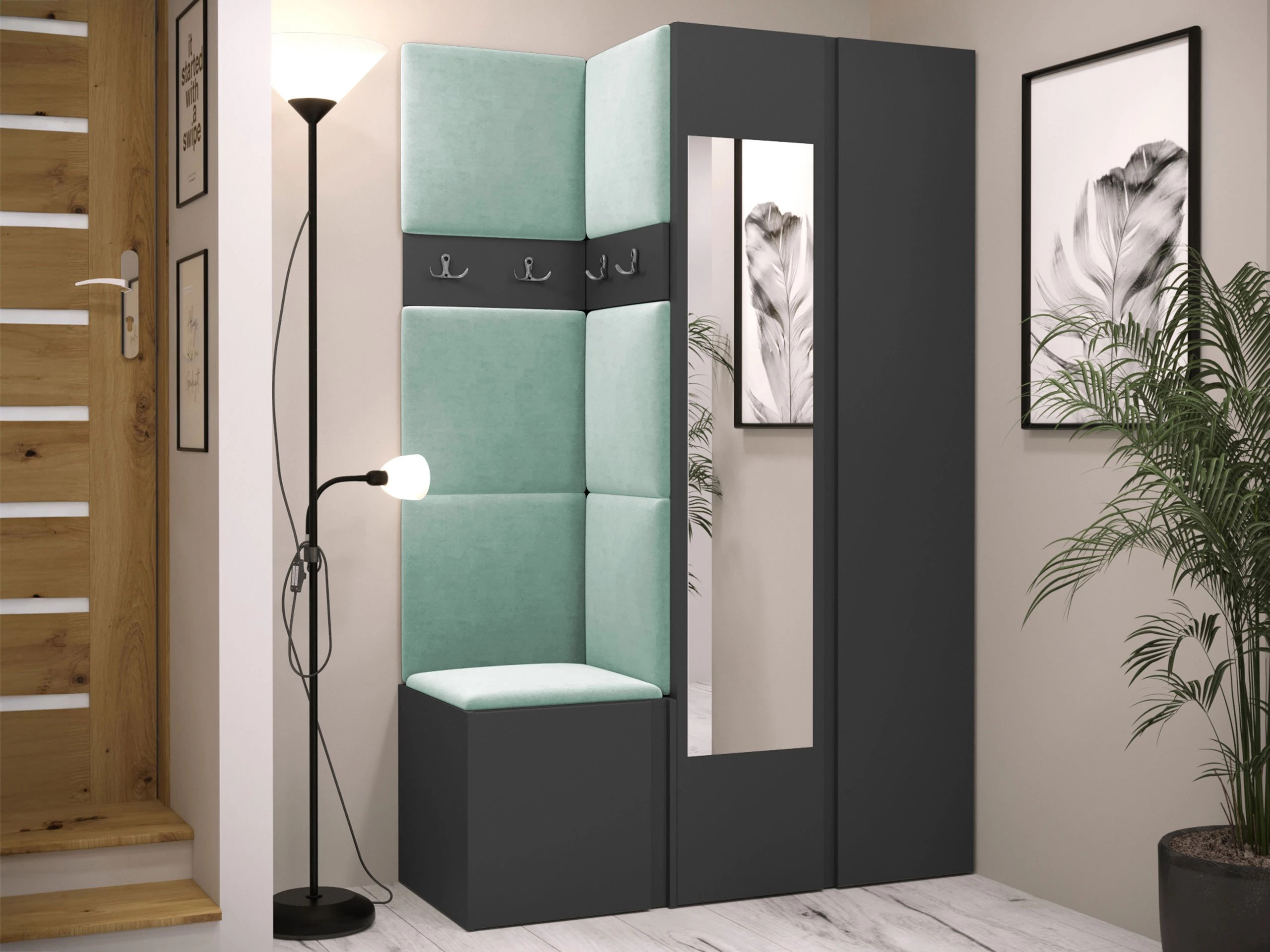 Hallway set Pinis XXVI (Graphite)