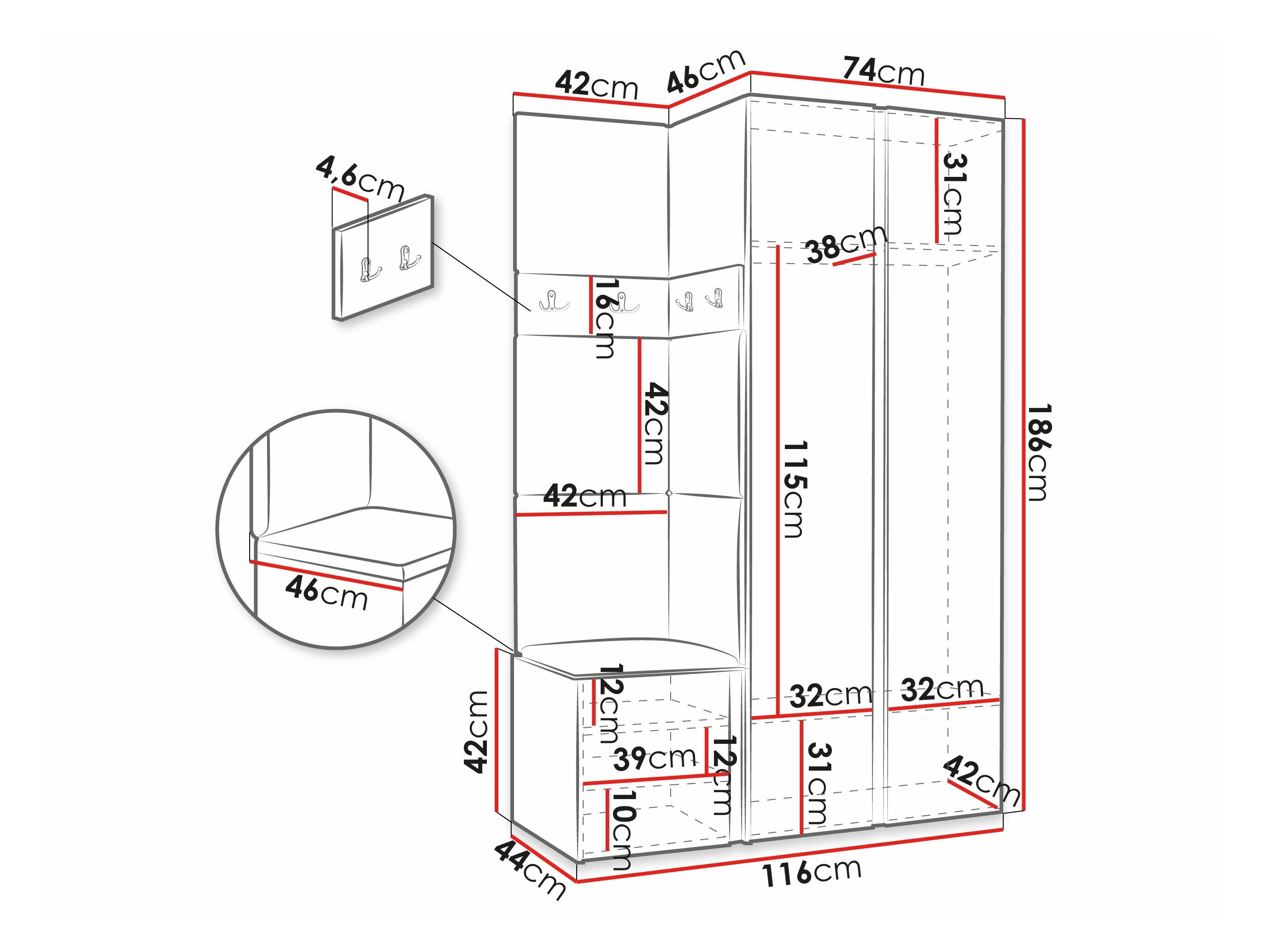 Hallway set Pinis XXVI (Polo 897)