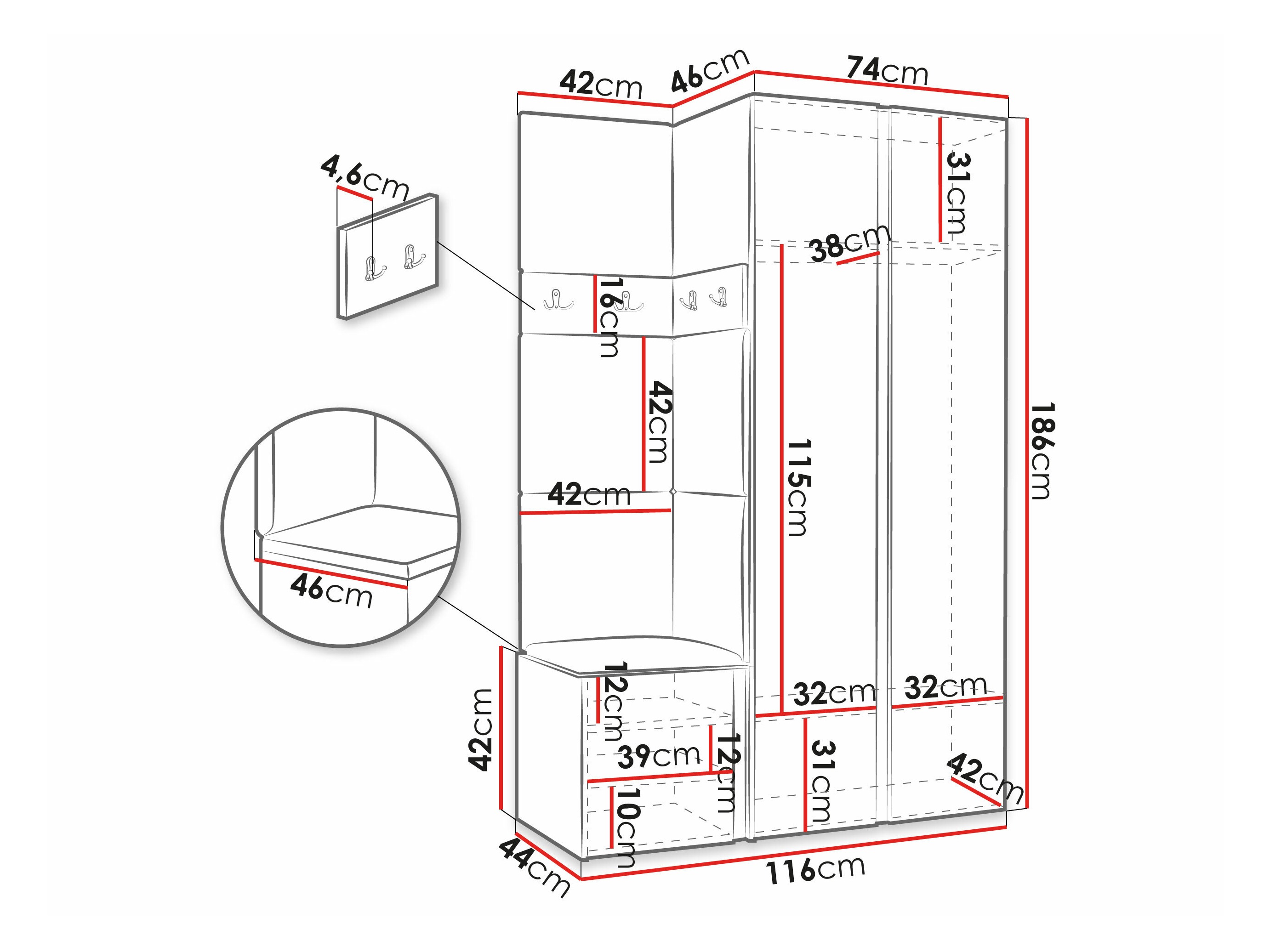 Hallway set Pinis XXVI (Polo 897)