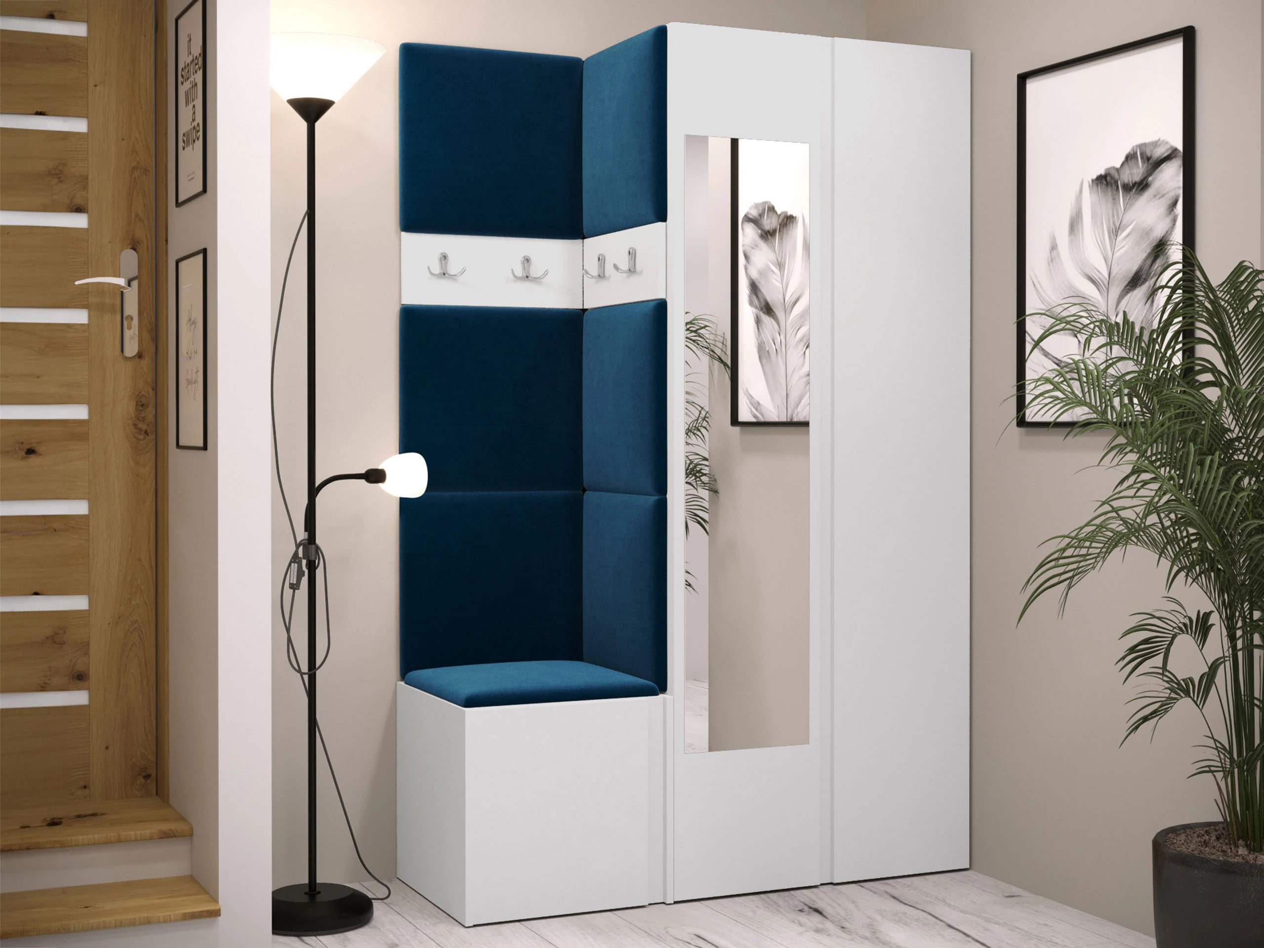 Hallway set Pinis XXVI (White)