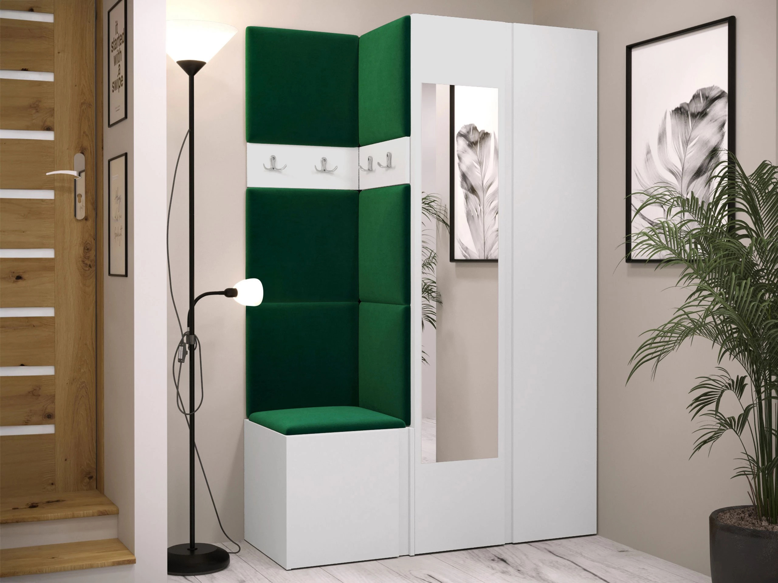 Hallway set Pinis XXVI (White)