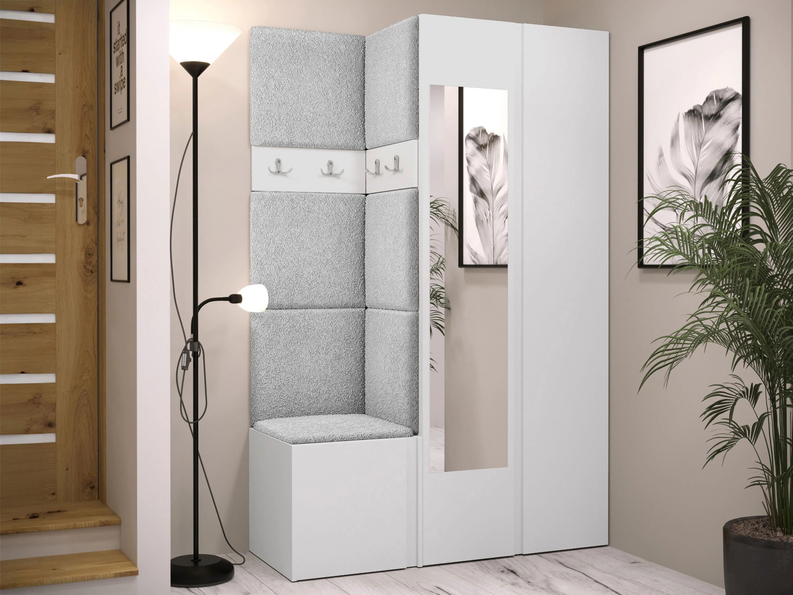 Hallway set Pinis XXVI (White)