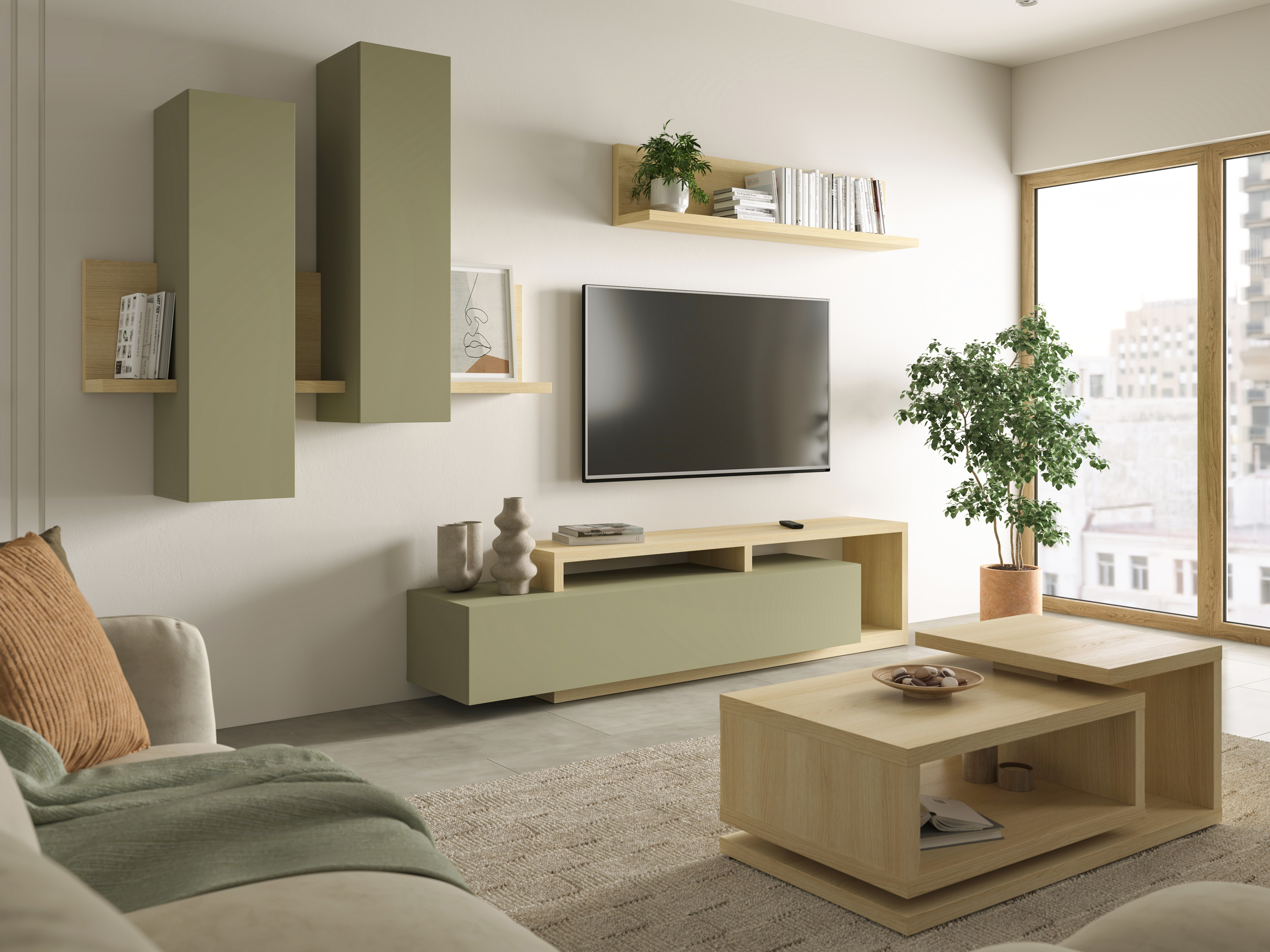 Coffee table Lutiva 104 (Oak)