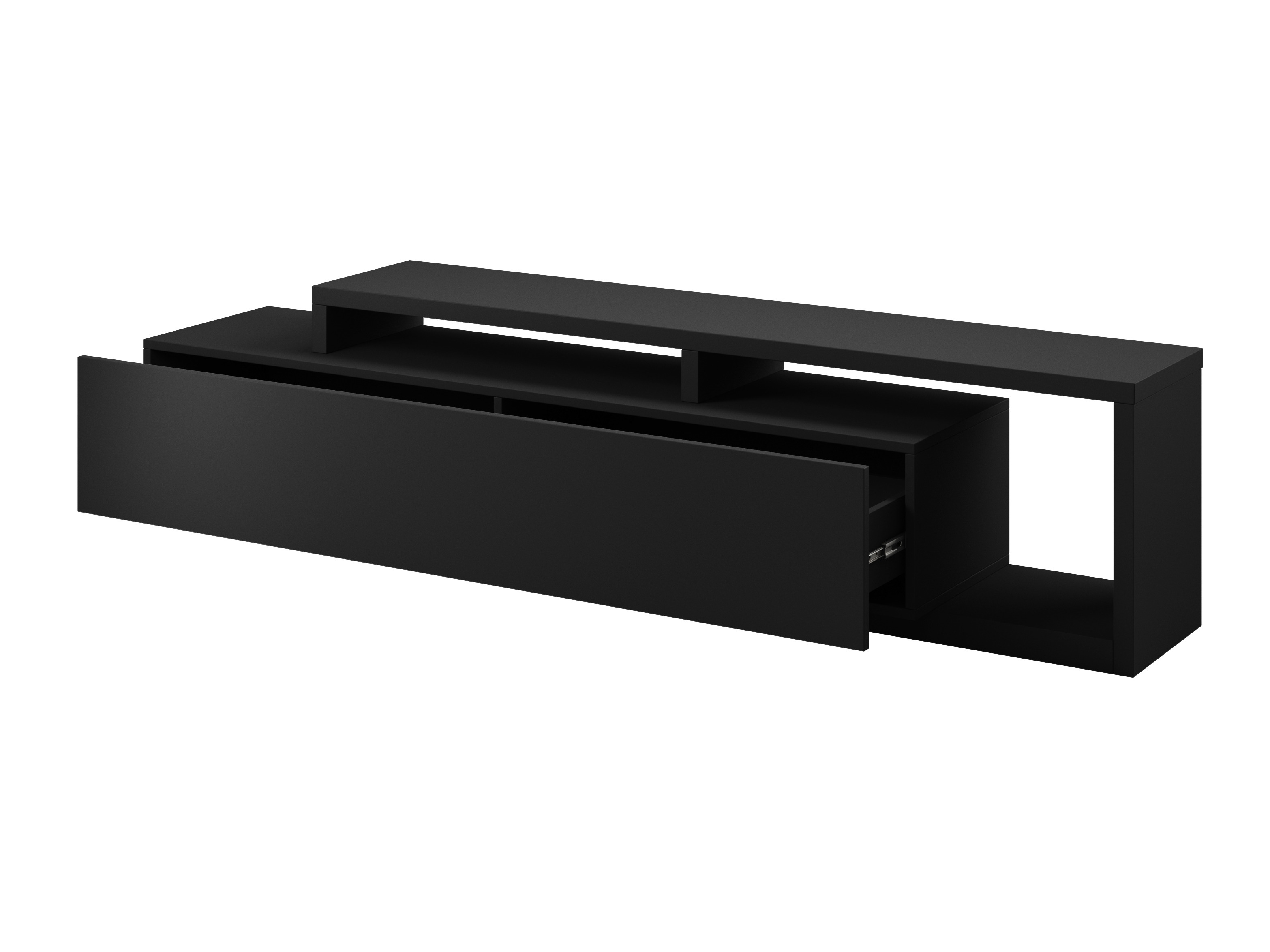 TV stand Lutiva 103 (Matte black)