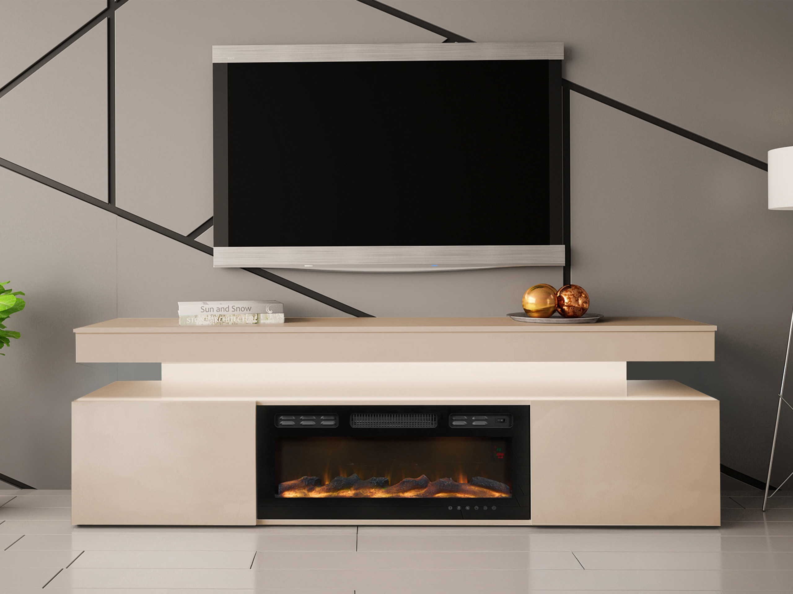TV stand Monfero I (Light brown)
