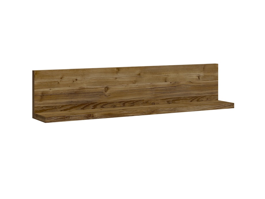 Wall shelf Lutiva 102 (Dark spruce)