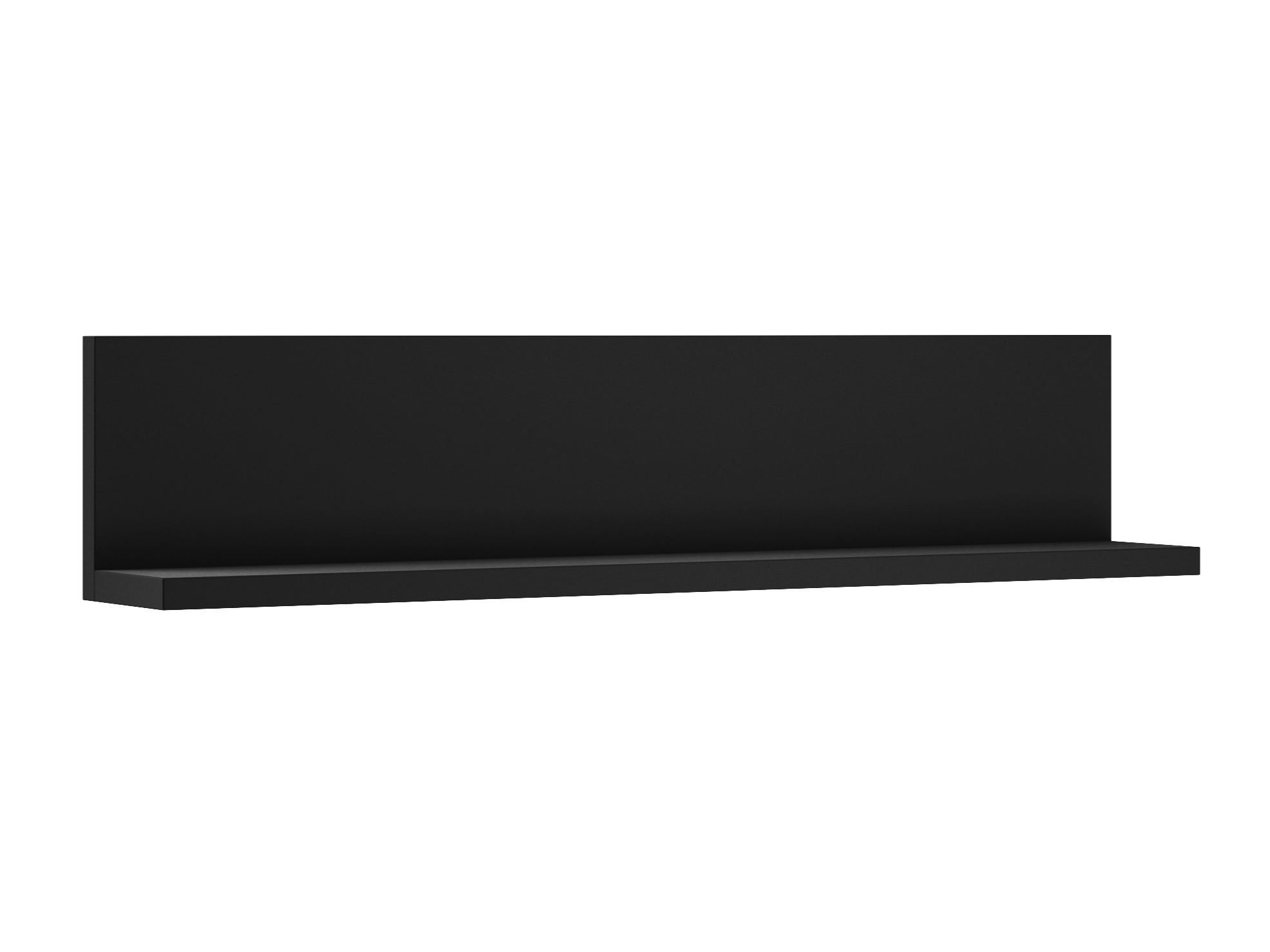 Wall shelf Lutiva 102 (Matte black)