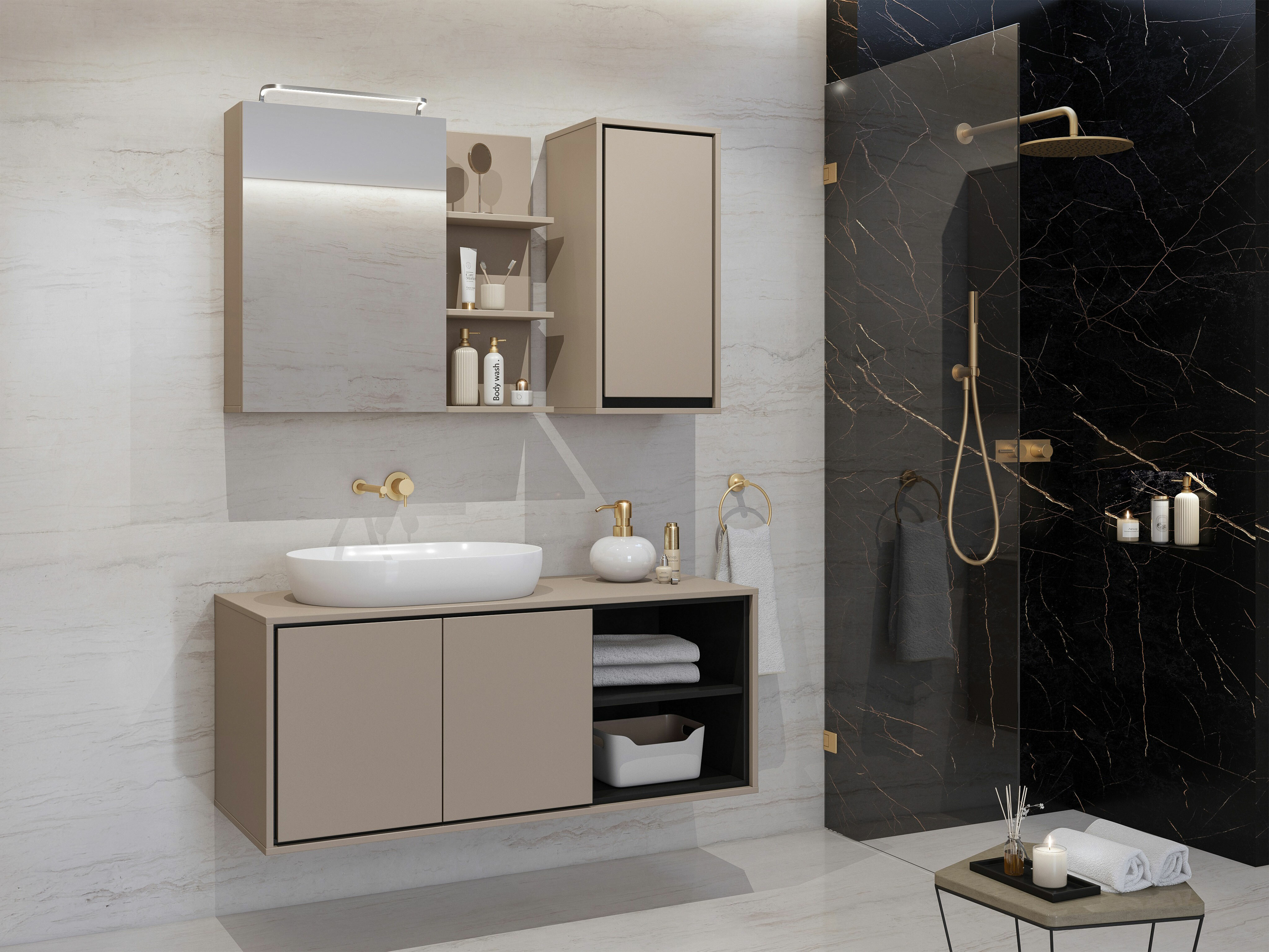 Bathroom set Tecavu 106