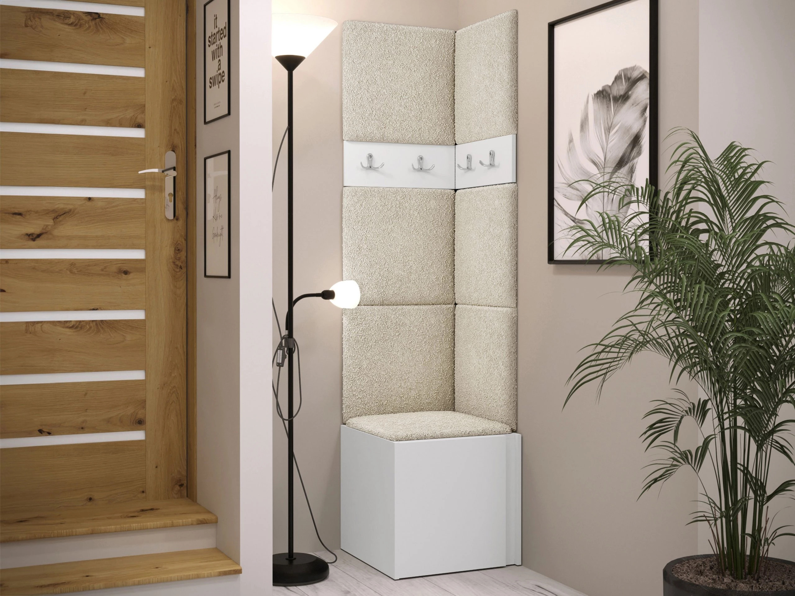 Hallway set Hartford 347 (White)