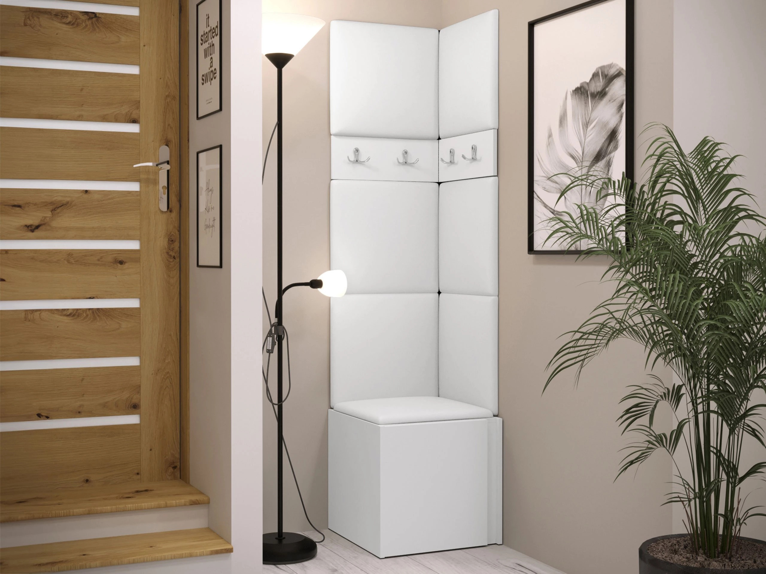 Hallway set Pinis XXI (Eco-leather Soft 017)