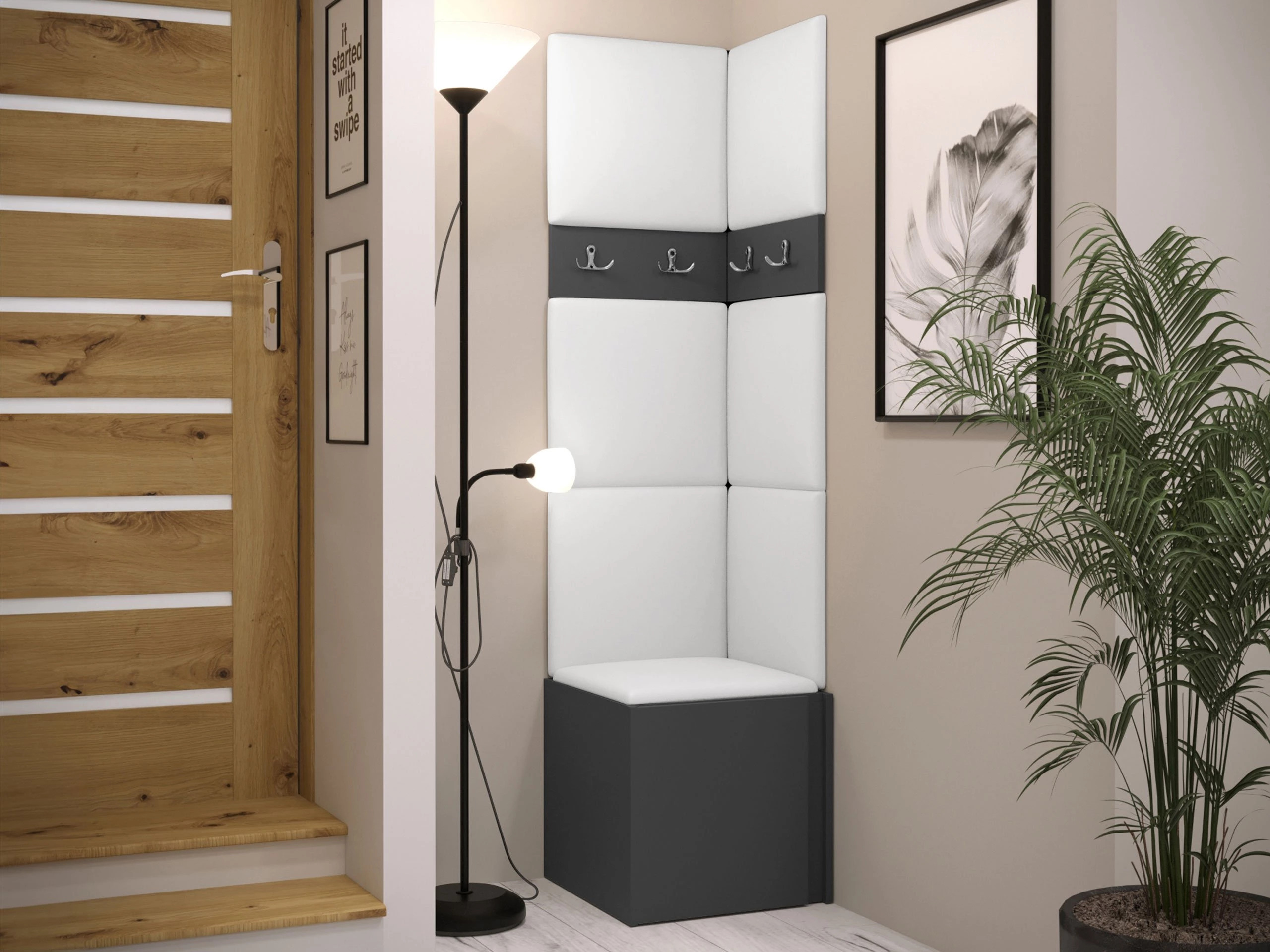 Hallway set Pinis XXI (Graphite)